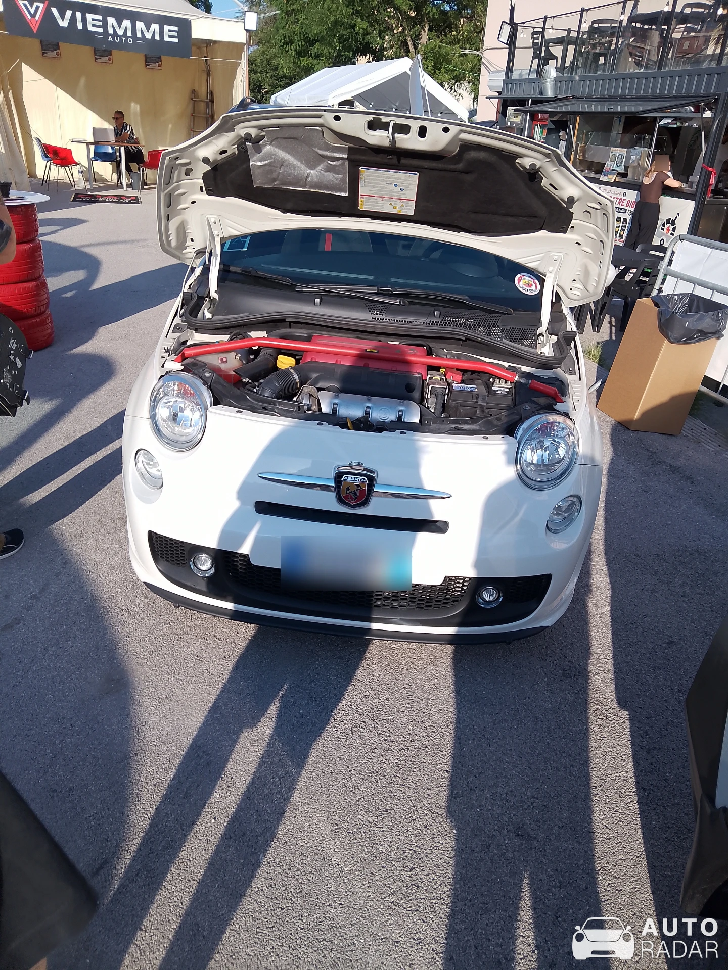 Abarth 595 spotted in Bagheria