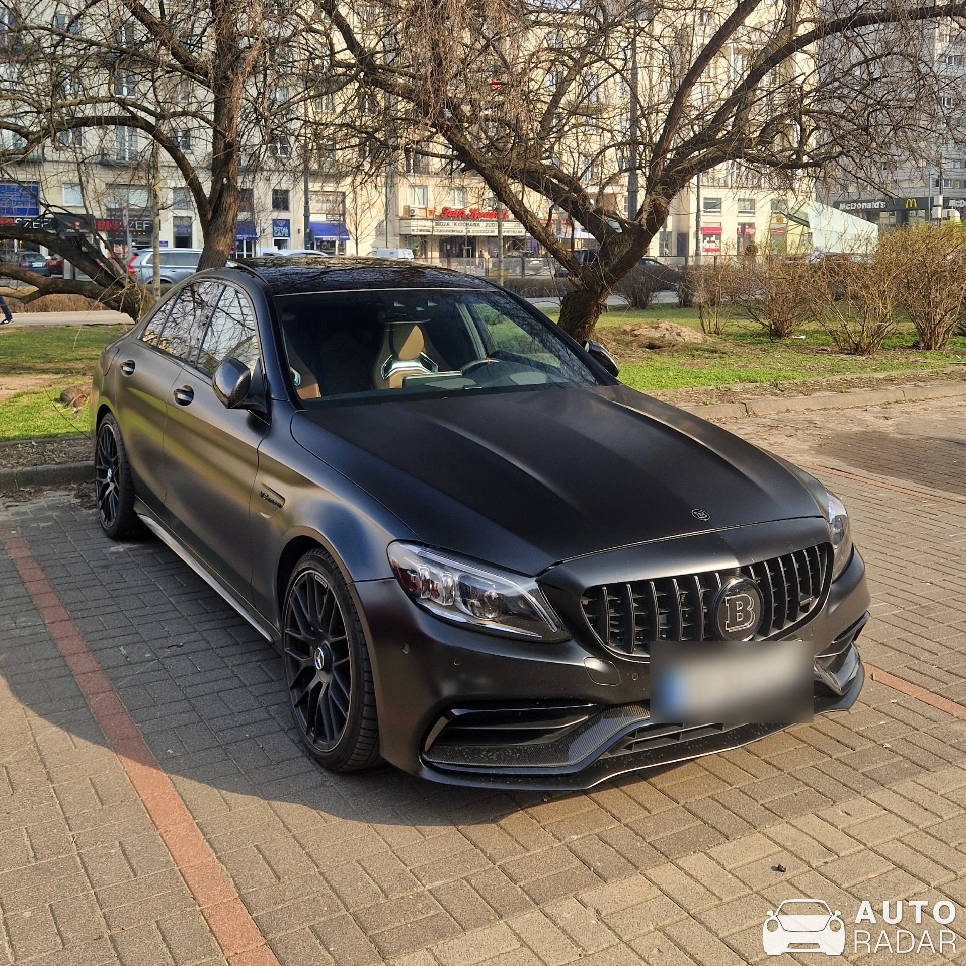 Mercedes-AMG Brabus C B40-600 W205 2018 spotted in Warszawa