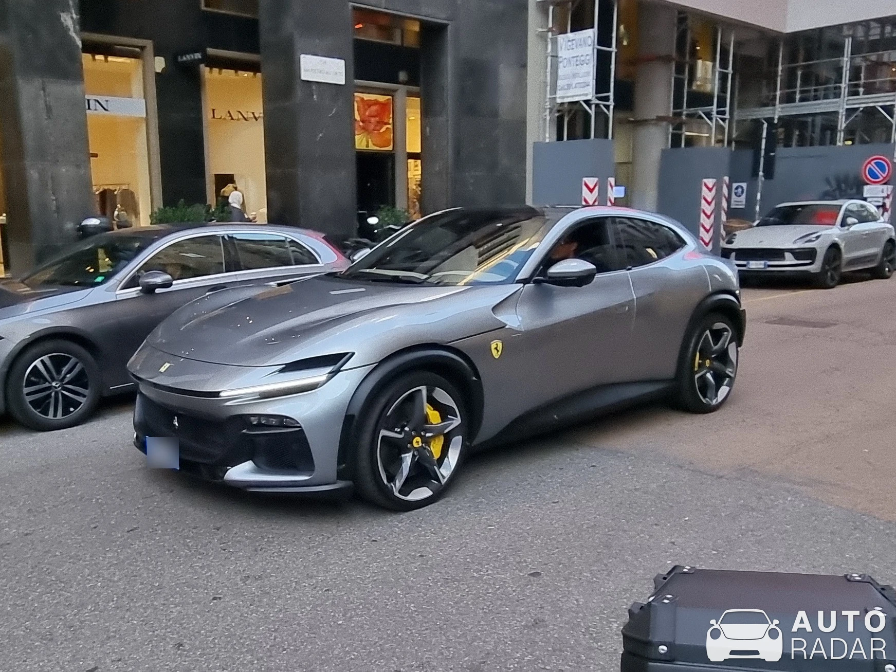 Ferrari Purosangue spotted in Milano, Italia