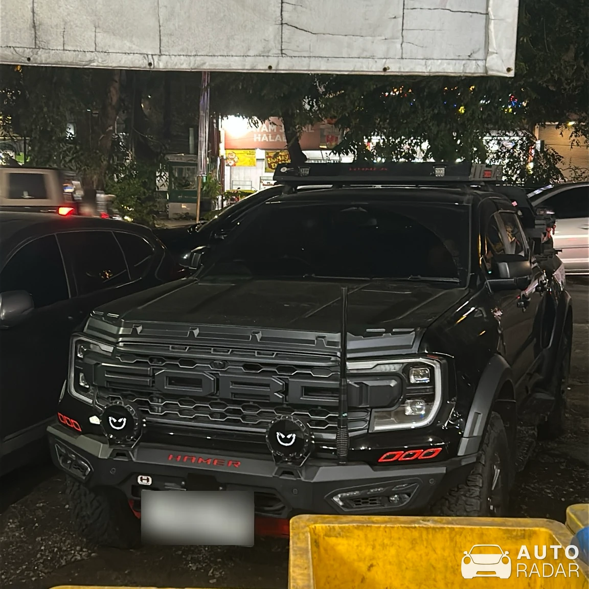 Ford Ranger Raptor spotted