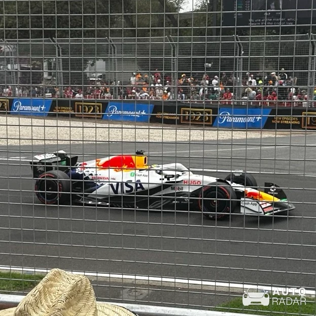 Racing Bulls VCARB 02 spotted in Albert Park, Australia
