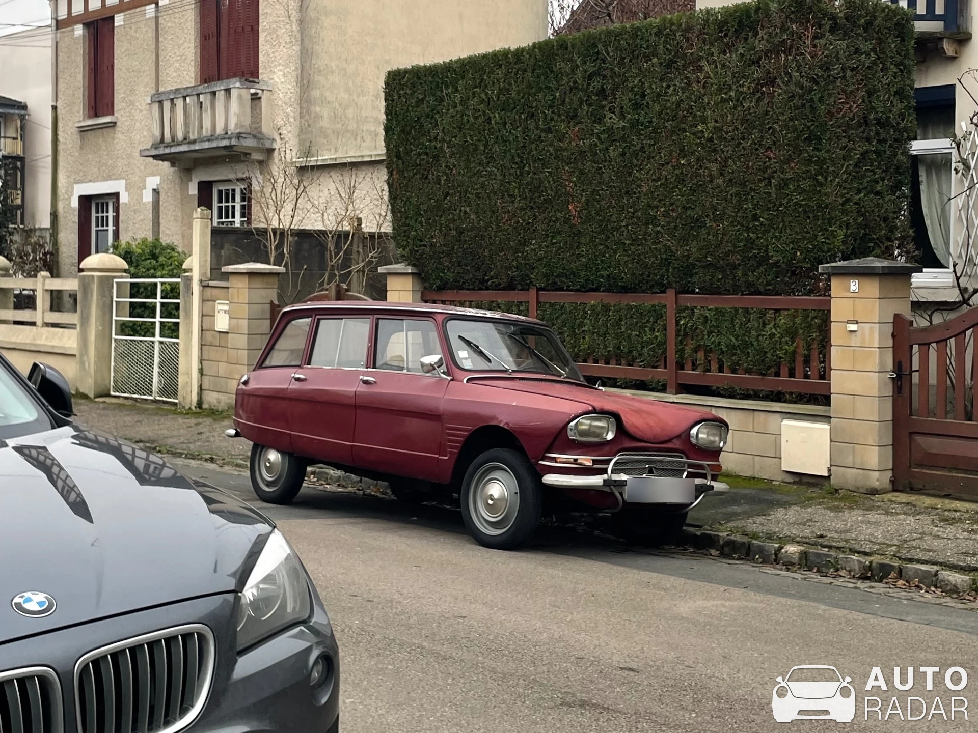 Citroën Ami 6 spotted in Rouen, France