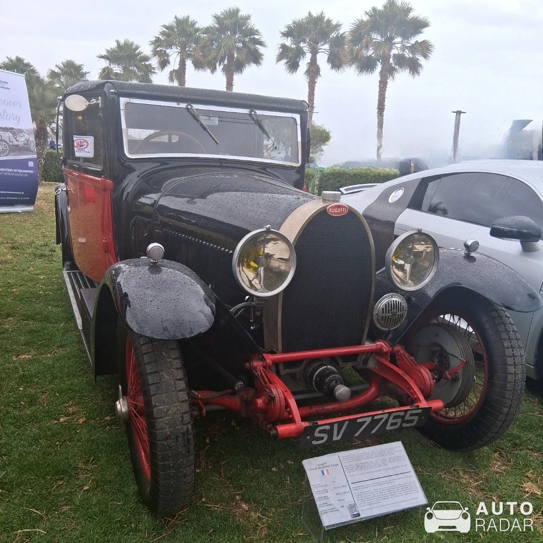 Bugatti Type 44 Drophead Coupé spotted in Alimos, Greece