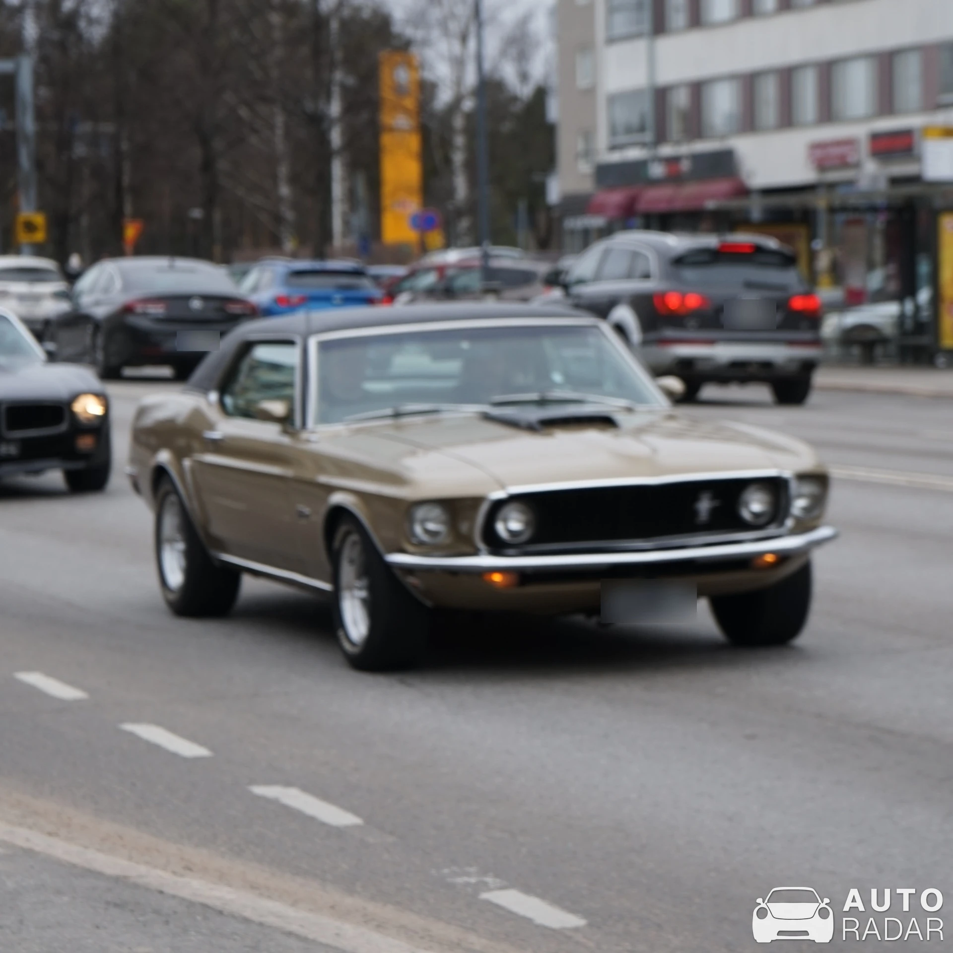Ford Mustang Mach 1 1969 spotted in Oulu, Finland
