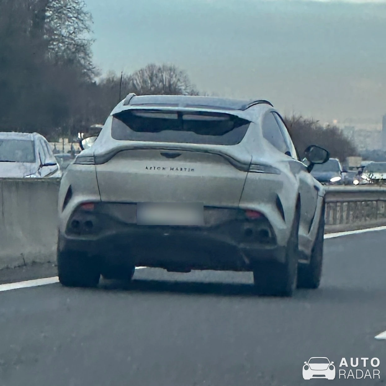 Aston Martin DBX707 spotted in Bron, France