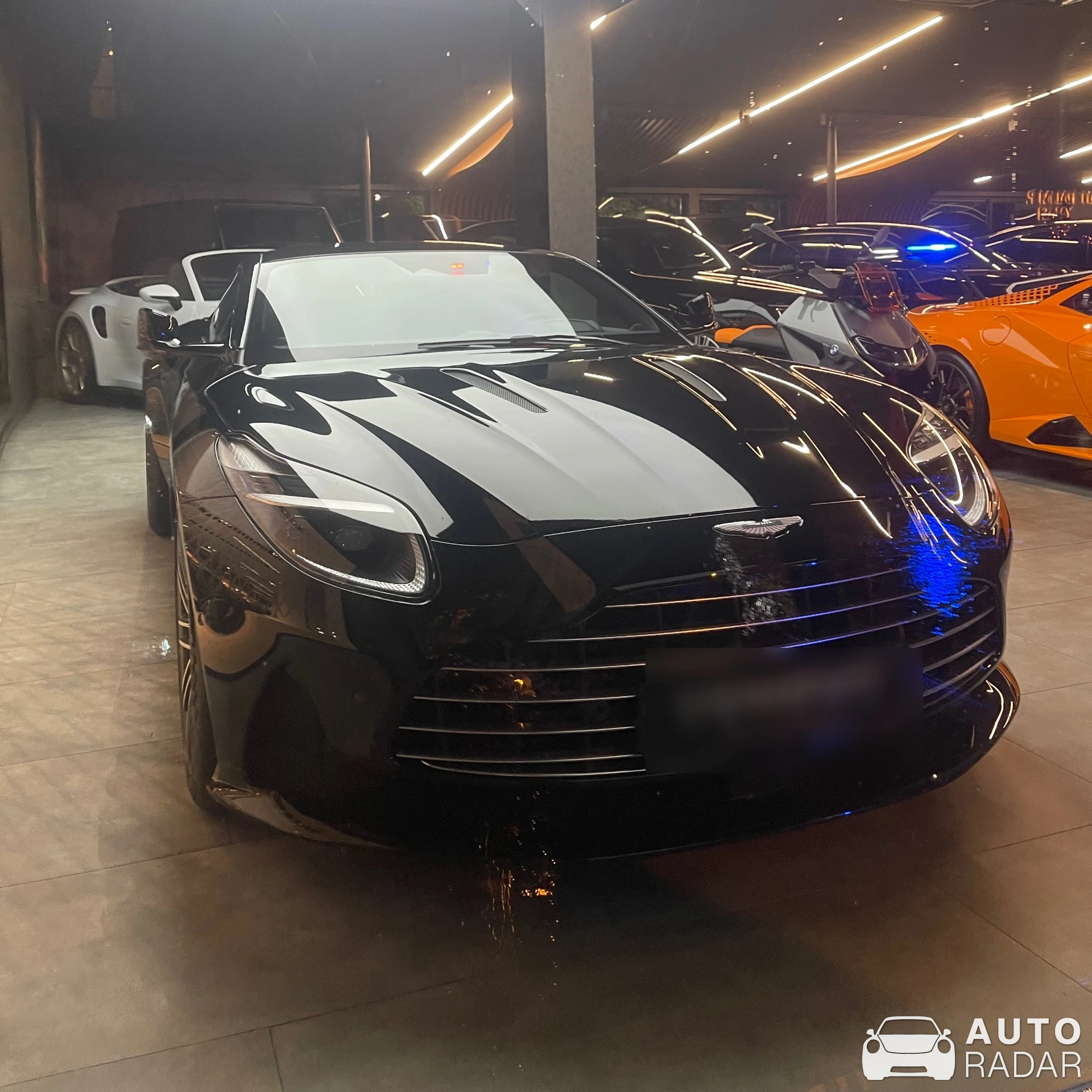 Aston Martin DBS Superleggera spotted in Sarıyer, Türkiye