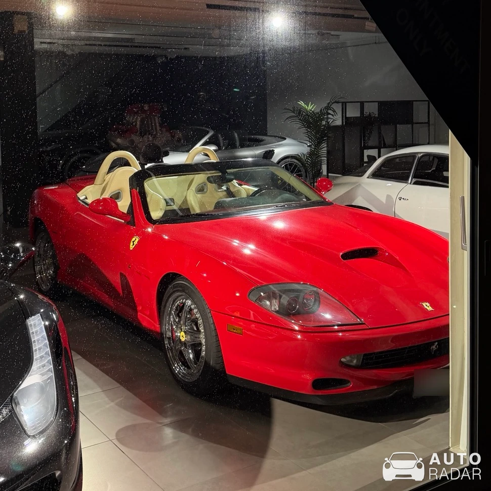 Ferrari 550 Barchetta Pininfarina spotted in Etoy, Suisse