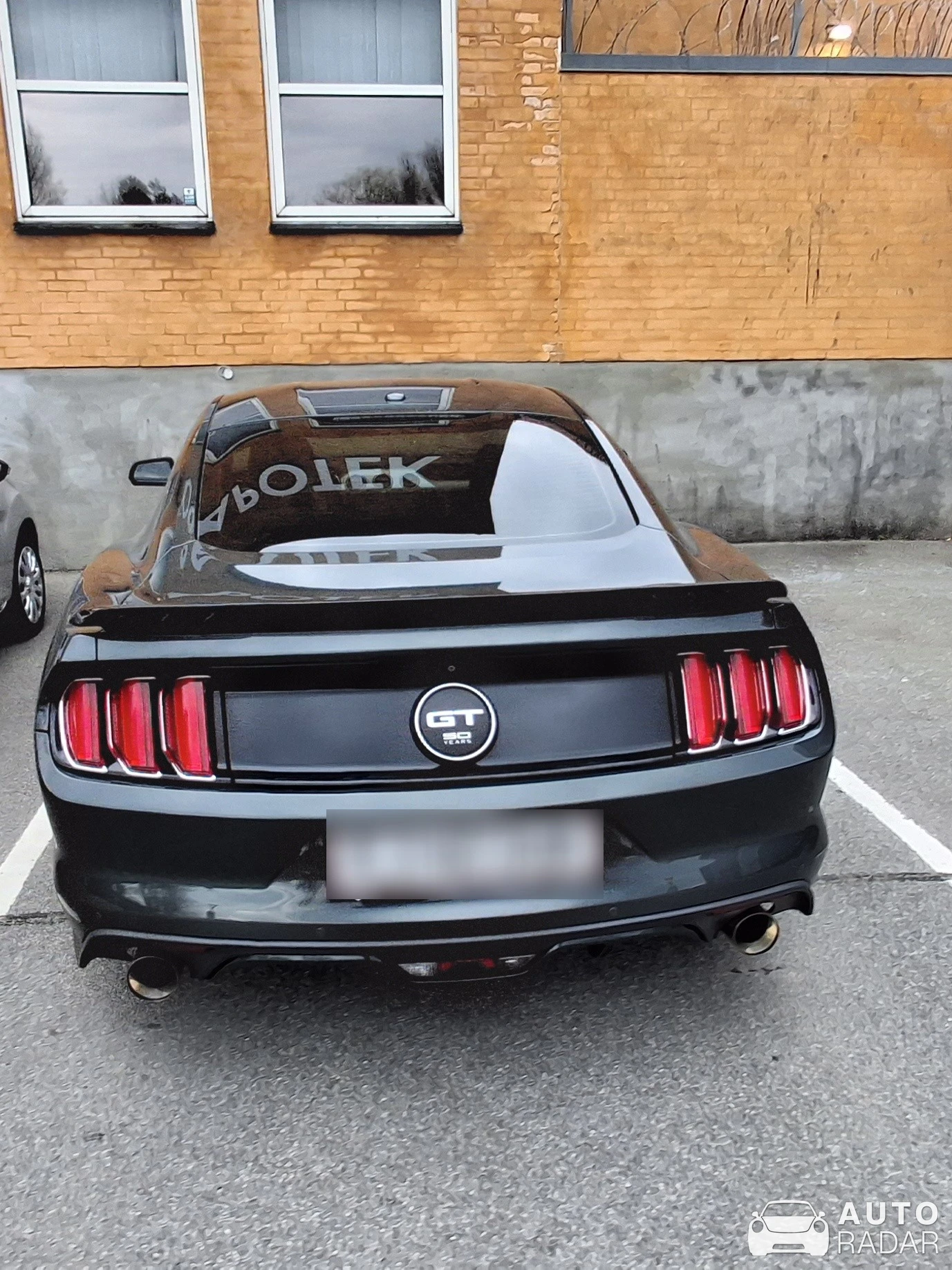 Ford Mustang GT 50th Anniversary Edition spotted in Køge