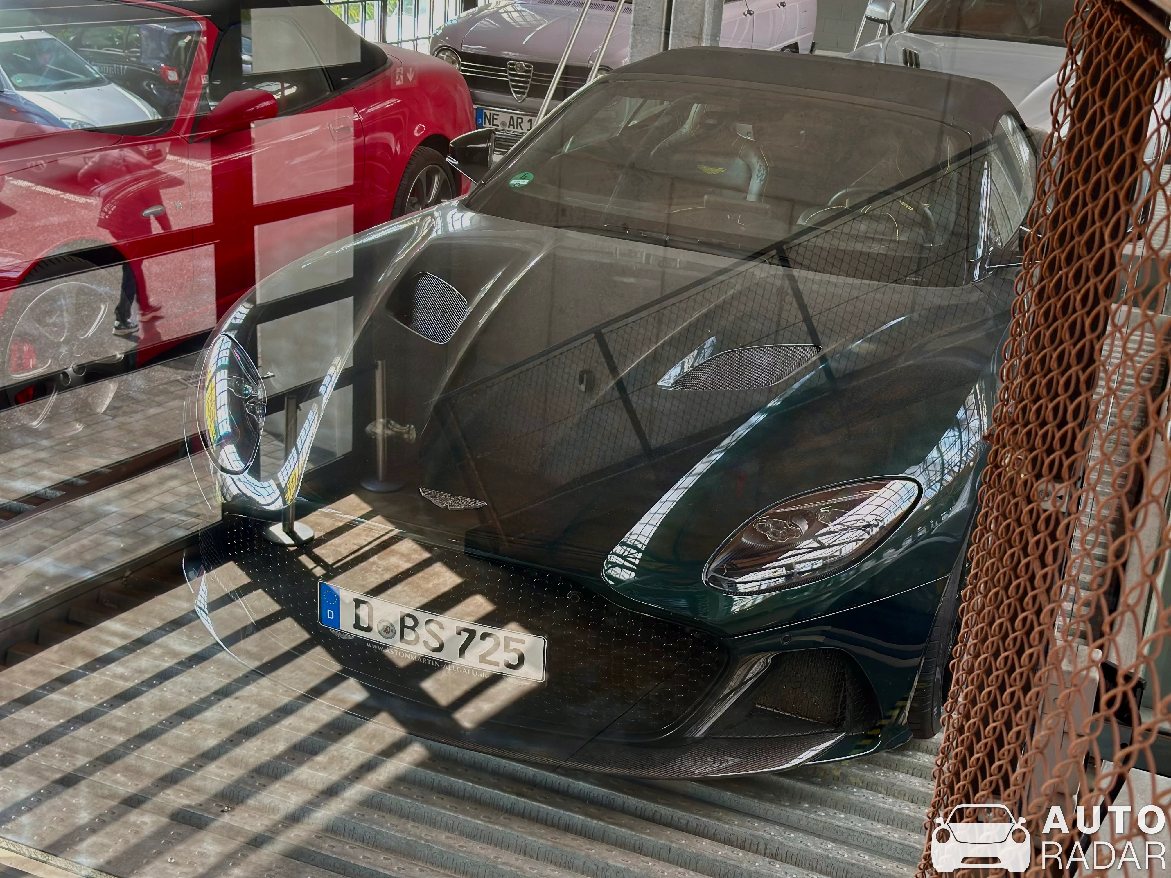 Aston Martin DBS Superleggera Volante spotted in Düsseldorf