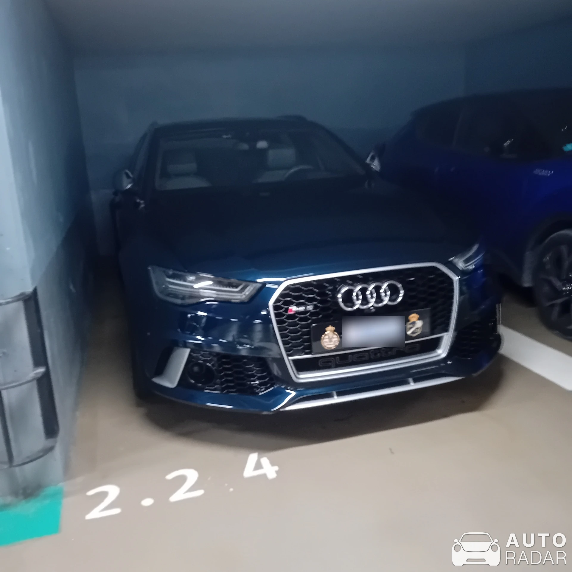 Audi RS6 Avant C7 spotted in , Monaco