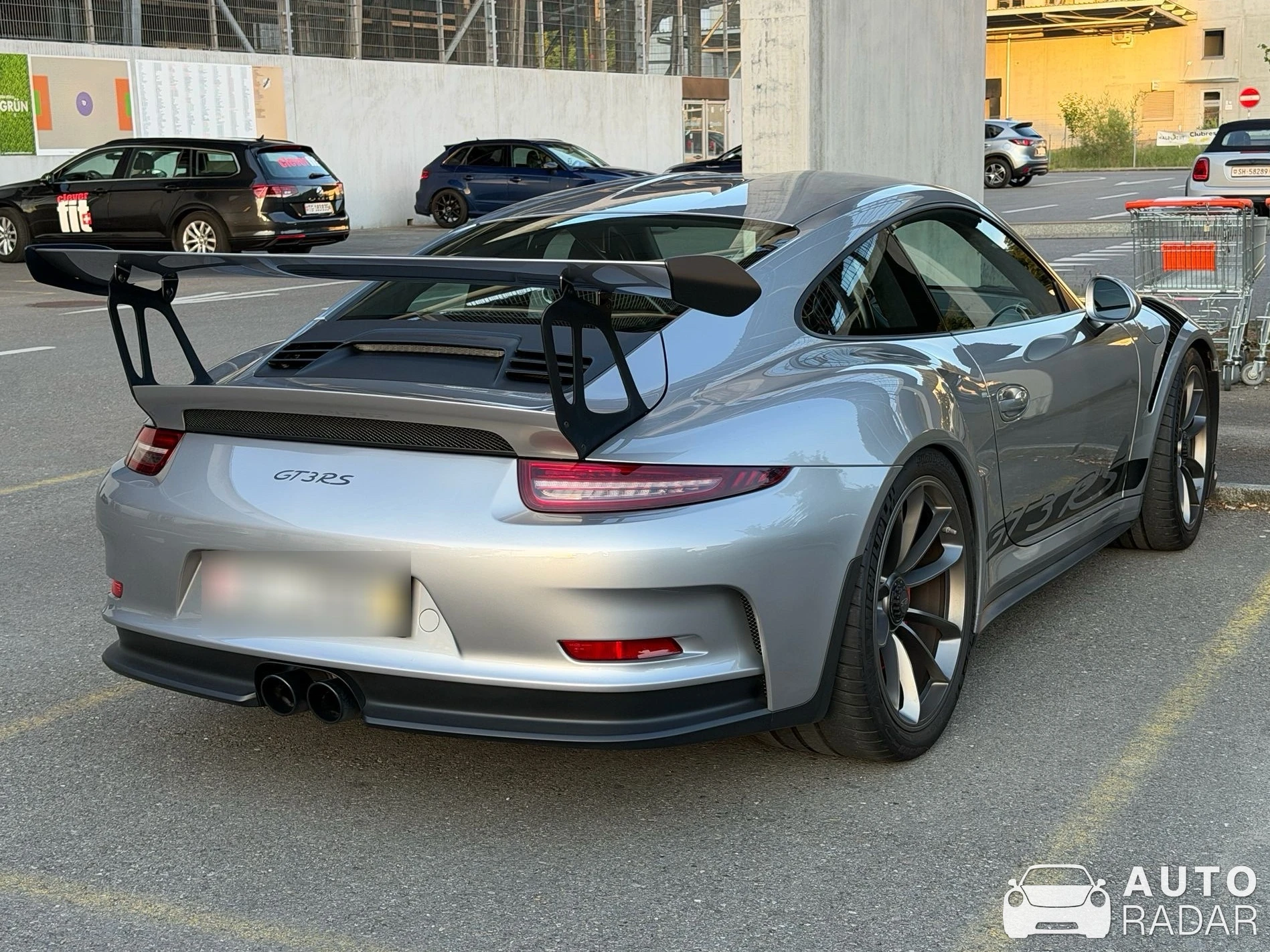 Porsche 991 GT3 RS MkI spotted in Oberhallau