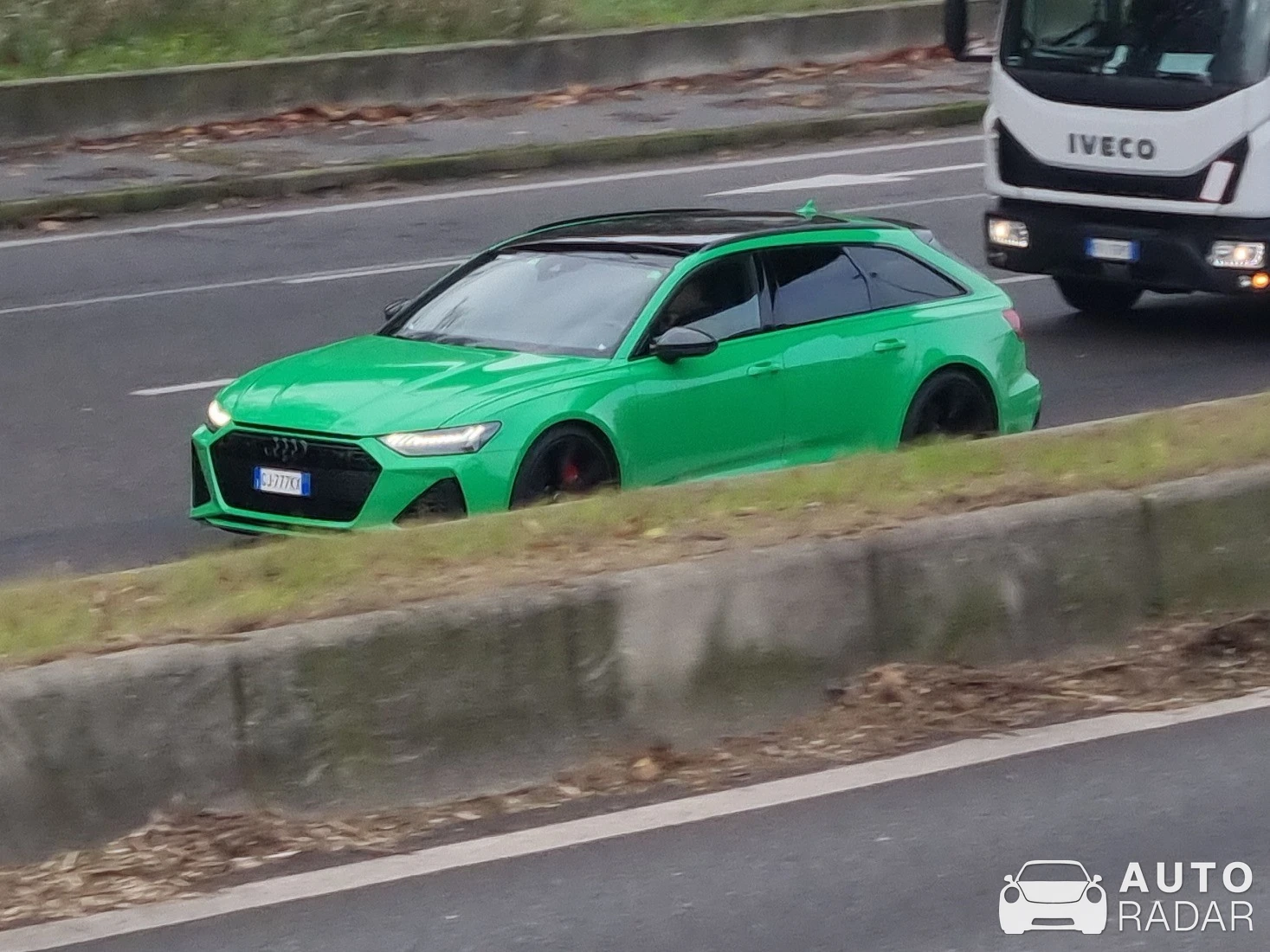 Audi RS6 Avant C8 spotted in Milano, Italia