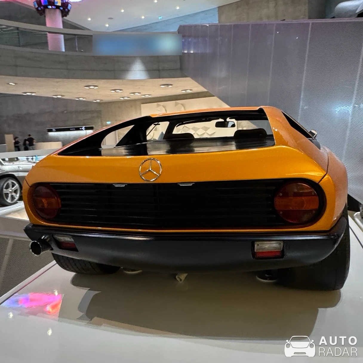 Mercedes-Benz C111 spotted in Stuttgart