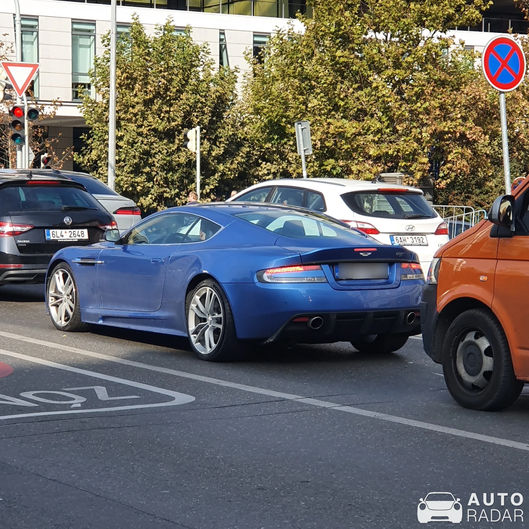 Aston Martin DBS spotted in Praha 8, Czechia