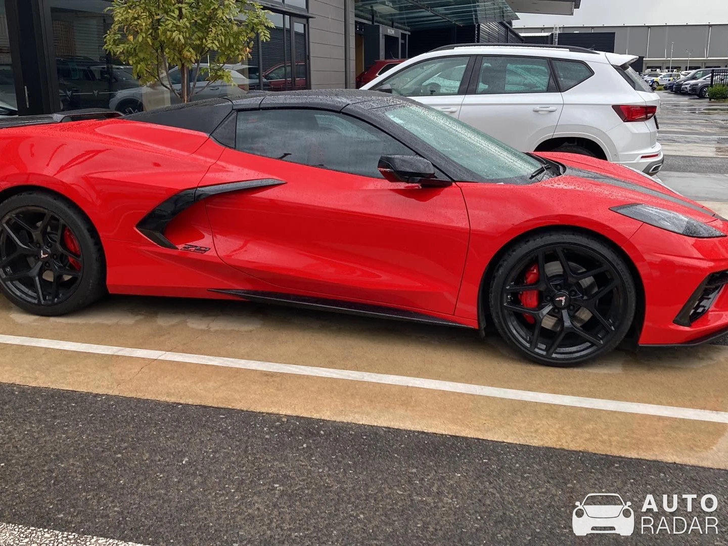 Chevrolet Corvette C8 Stingray Convertible spotted in Baverstock, New Zealand