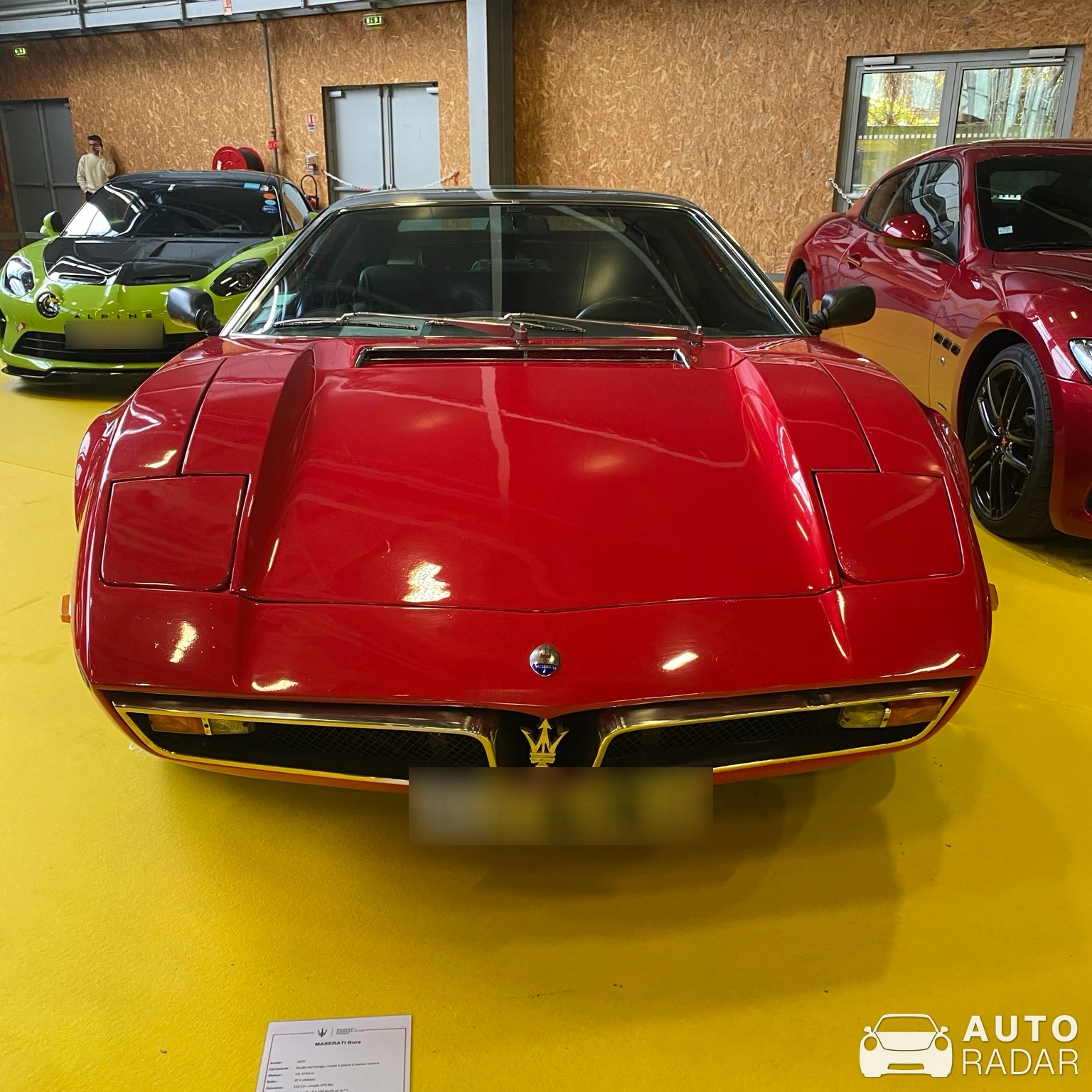 Maserati Bora 4700 spotted in Nantes, France