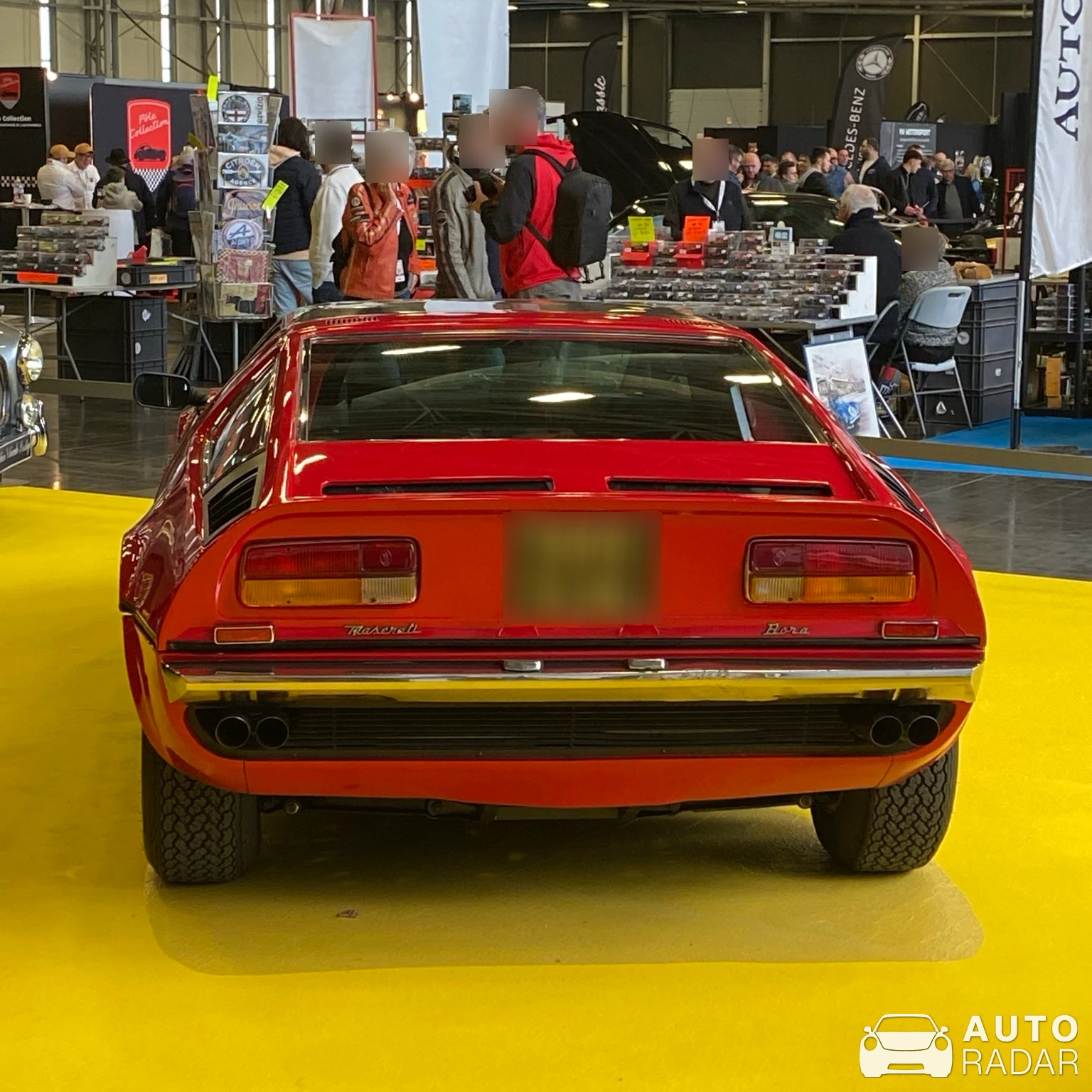 Maserati Bora 4700 spotted in Nantes