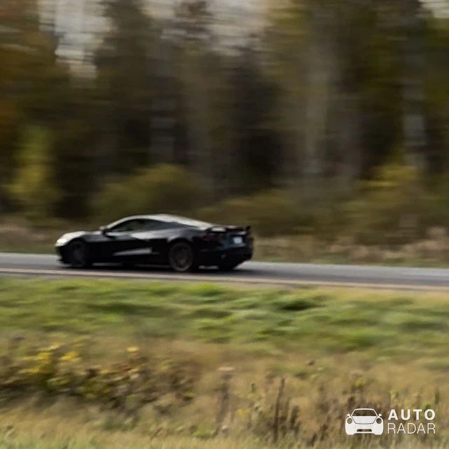 Chevrolet Corvette C8 spotted in Bromont, Canada