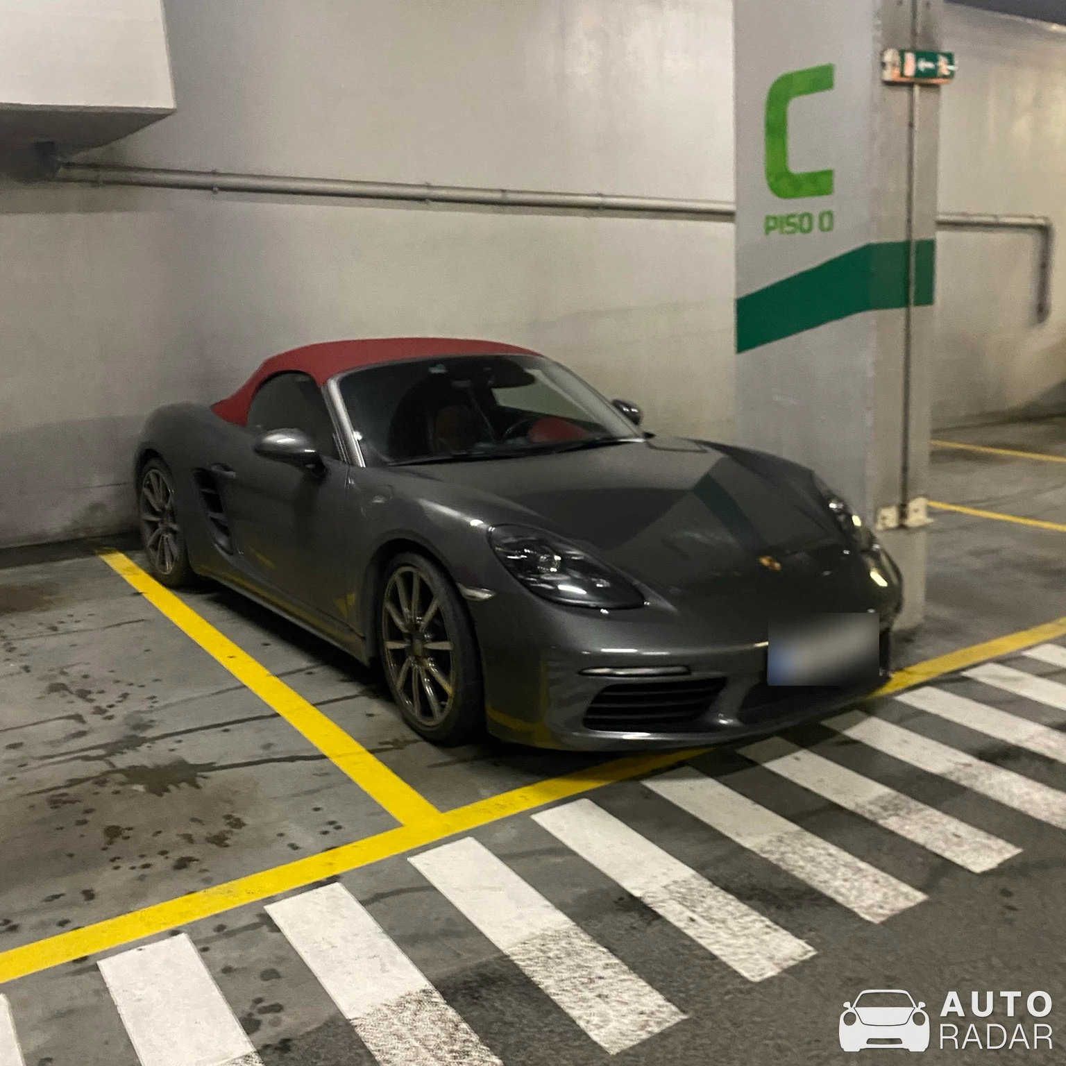 Porsche 718 Boxster spotted in Porto, Portugal