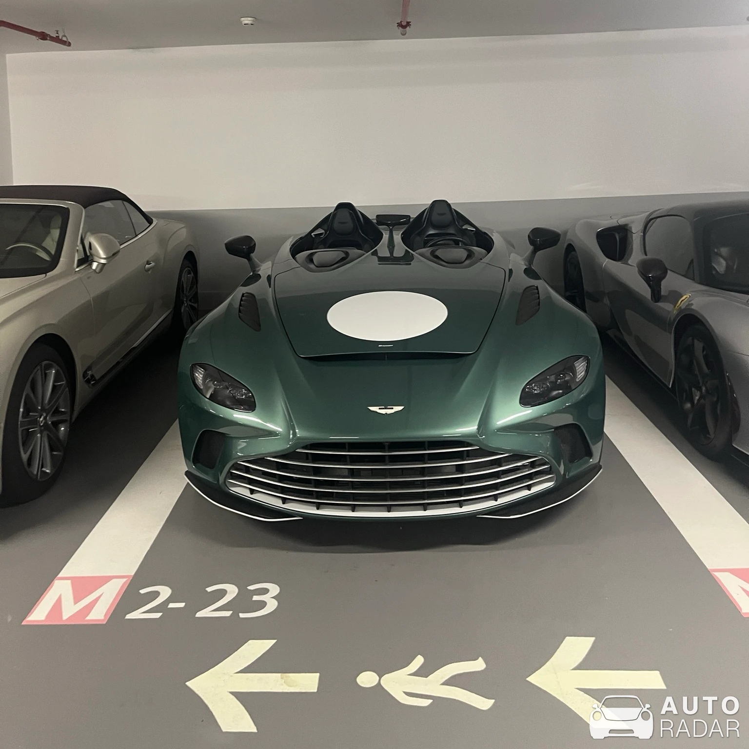 Aston Martin V12 Speedster spotted in Monaco, Monaco