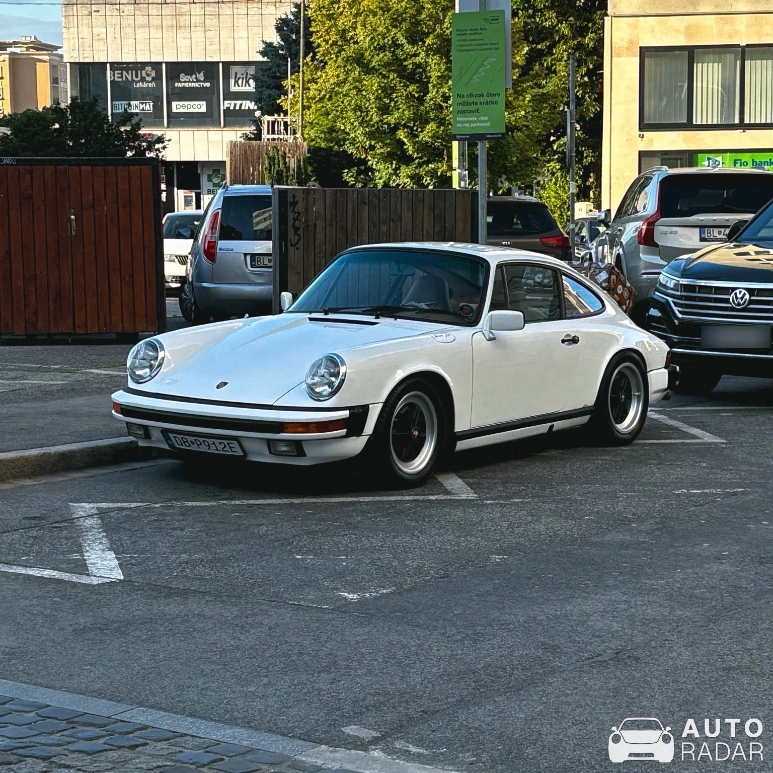 Porsche 912E spotted in Bratislava