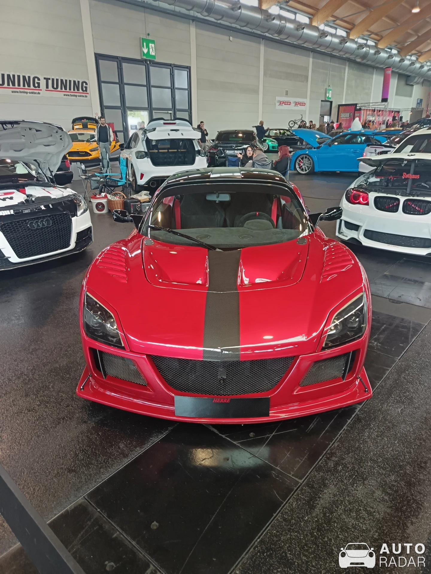 Opel Speedster spotted in Friedrichshafen