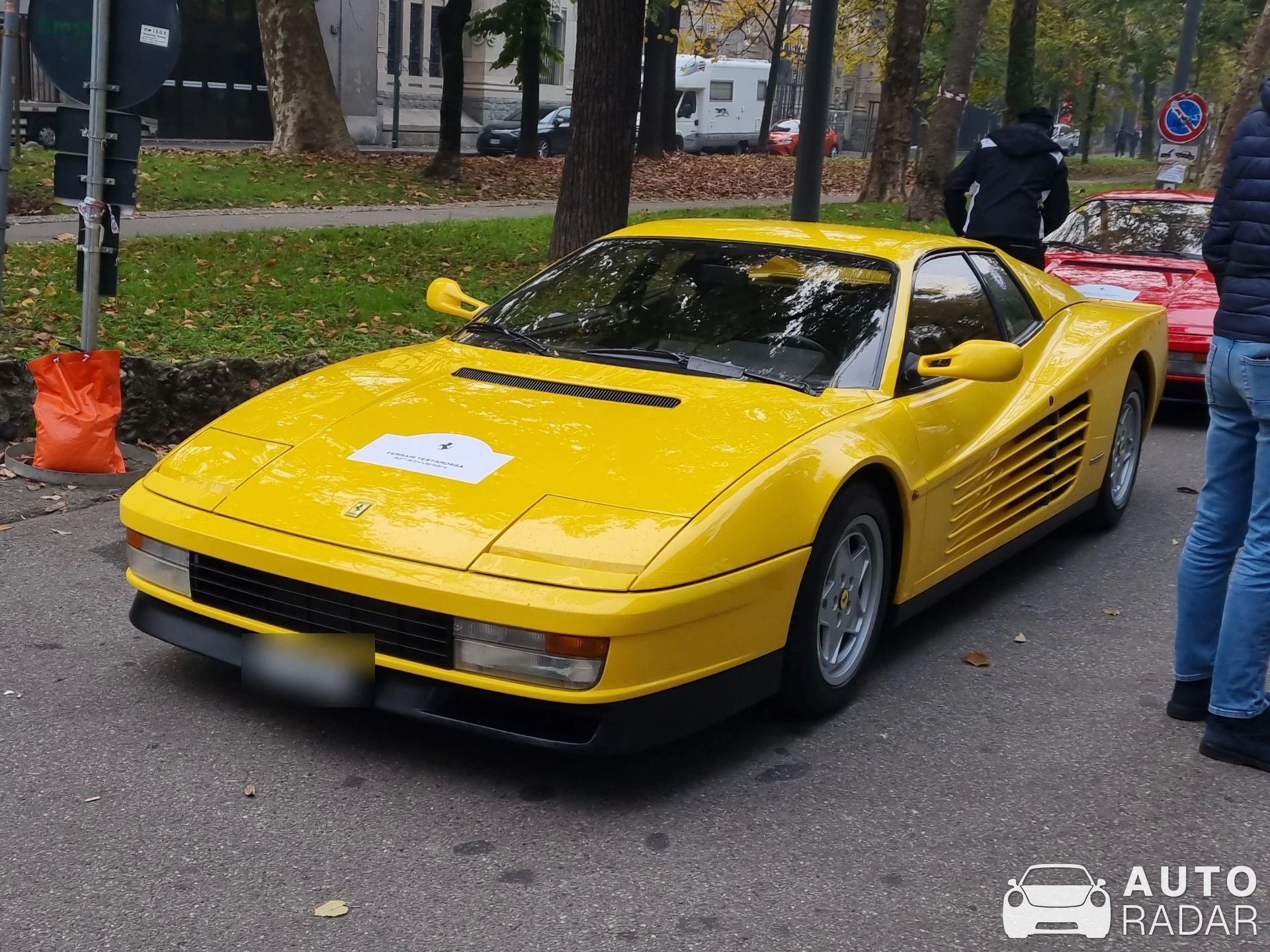 Ferrari Testarossa spotted in Milano, Italia