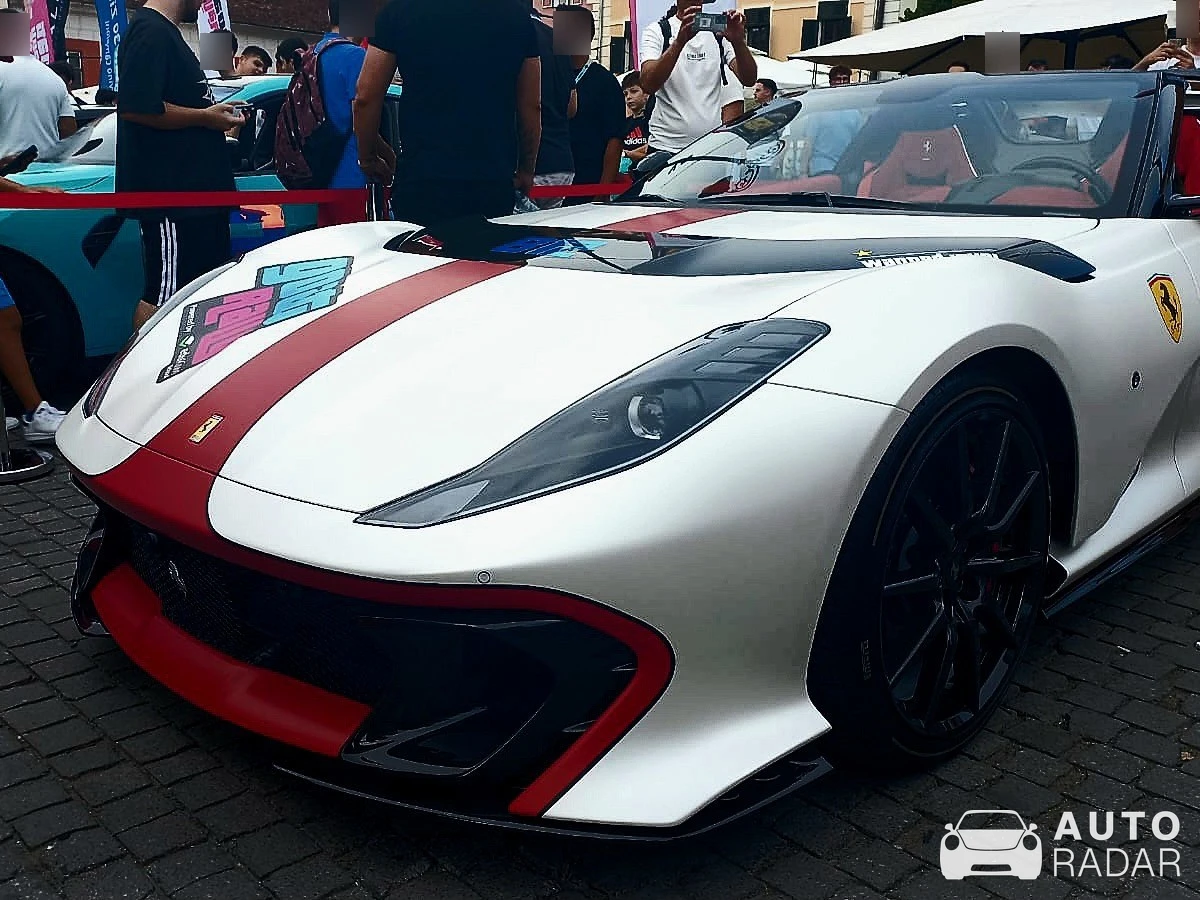 Ferrari 812 Competizione A spotted in Sibiu, Romania