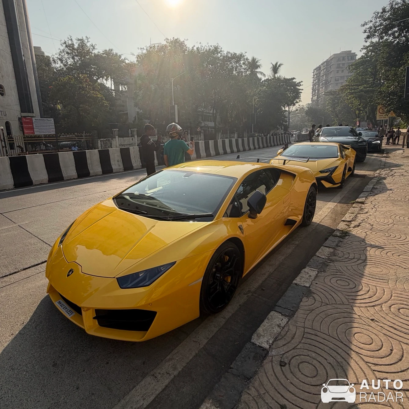 Lamborghini Huracán LP610-4 spotted in Mumbai, India