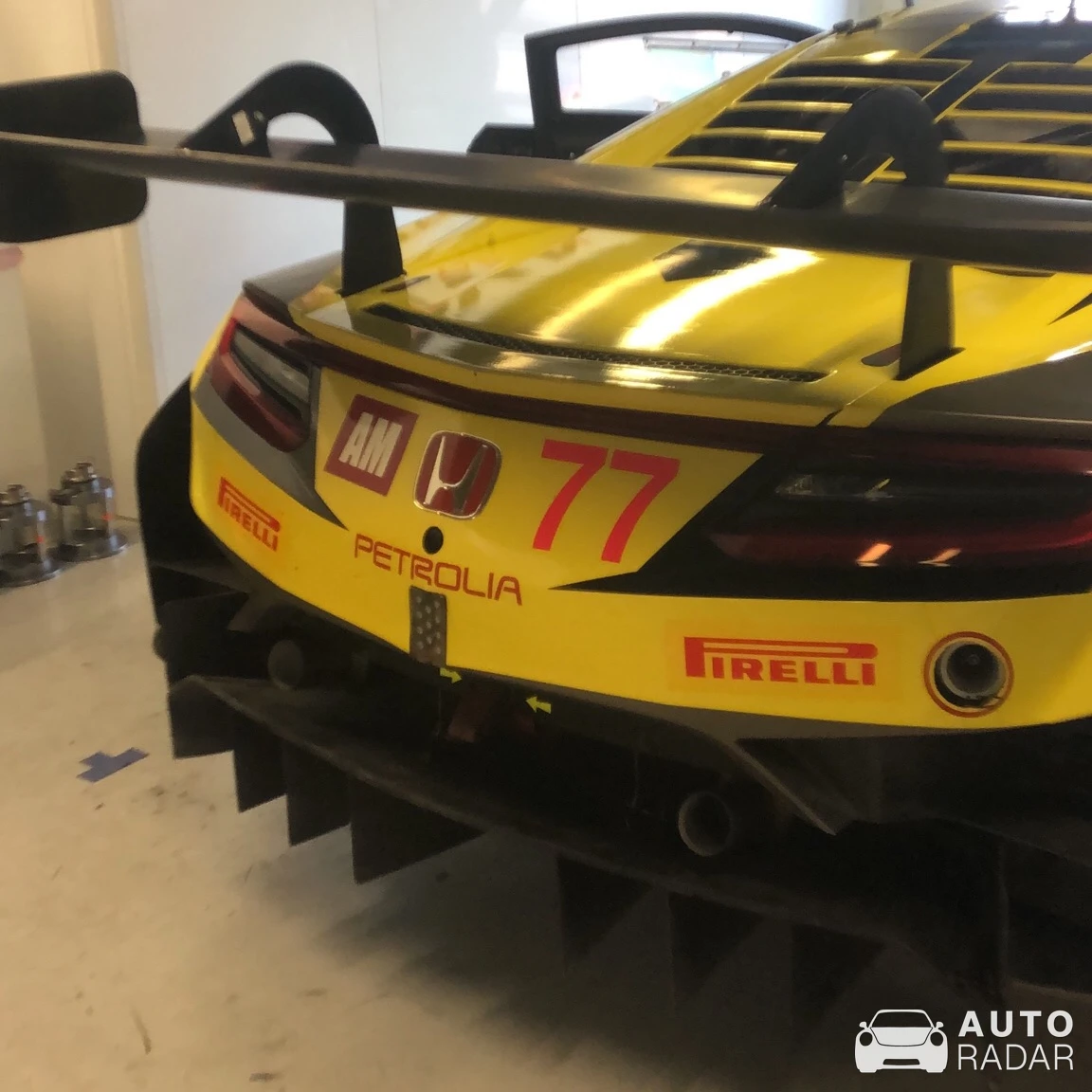 Honda NSX GT3 Evo22 spotted