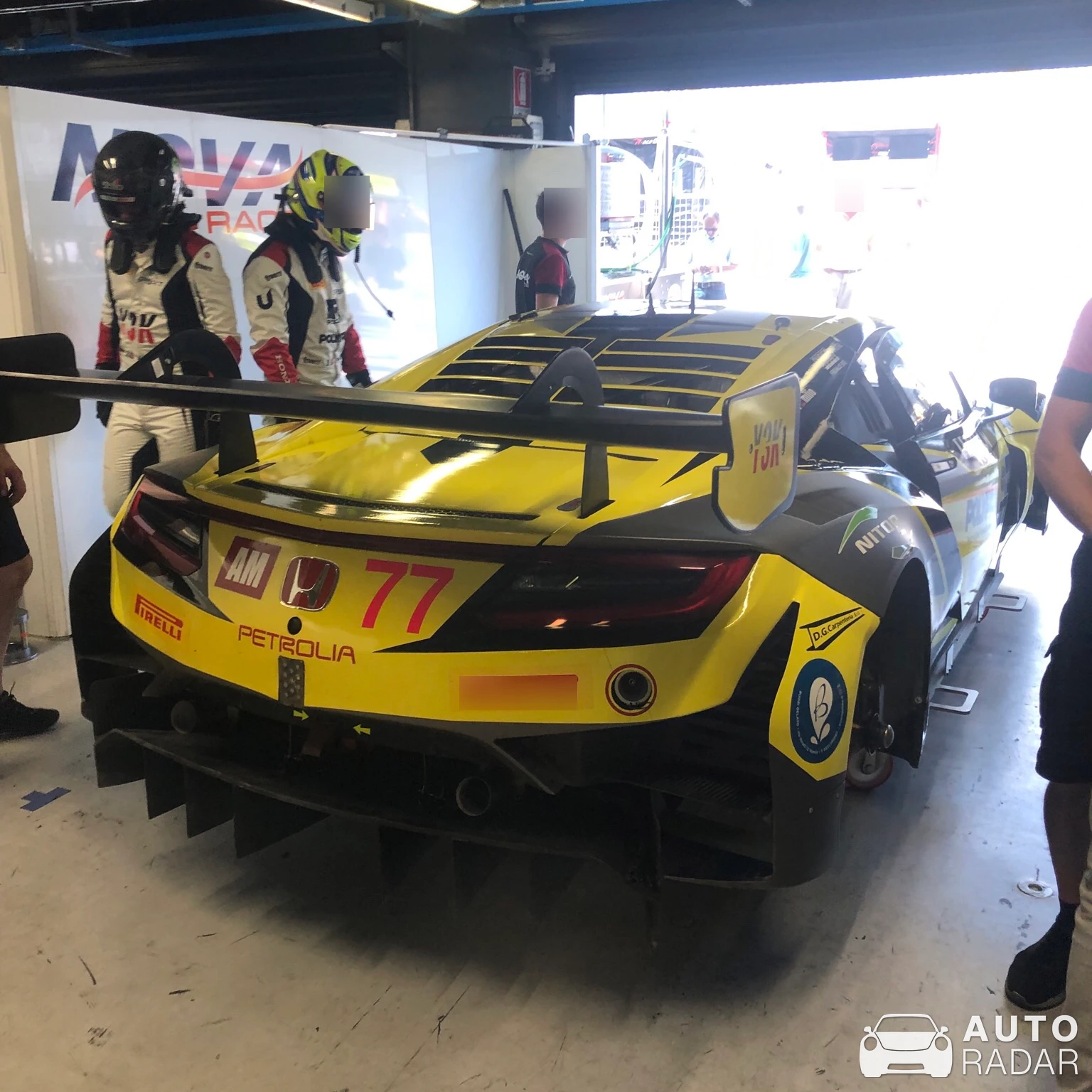 Honda NSX GT3 Evo22 spotted in Provincia di Monza e della Brianza, Italia