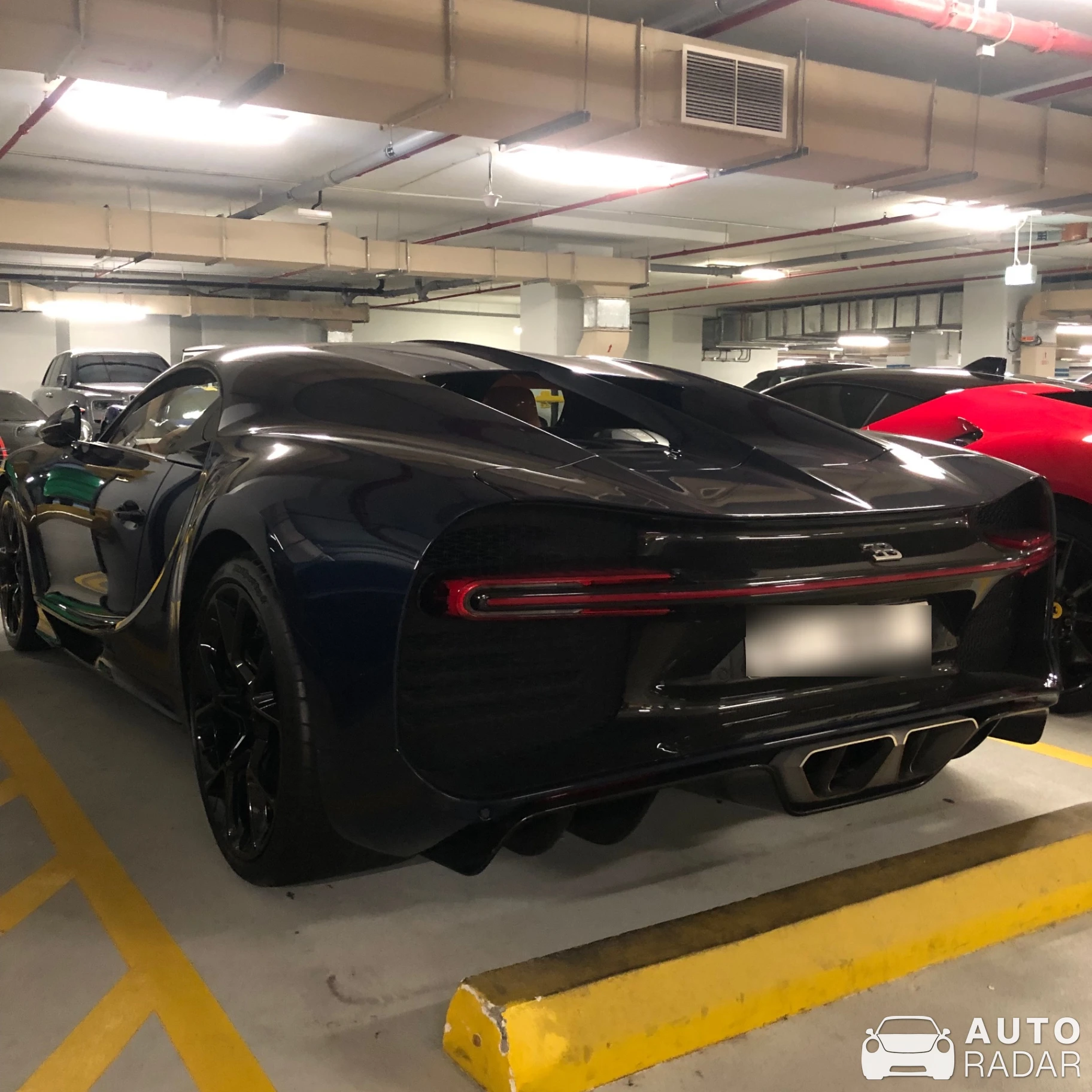 Bugatti Chiron spotted in 111969, United Arab Emirates