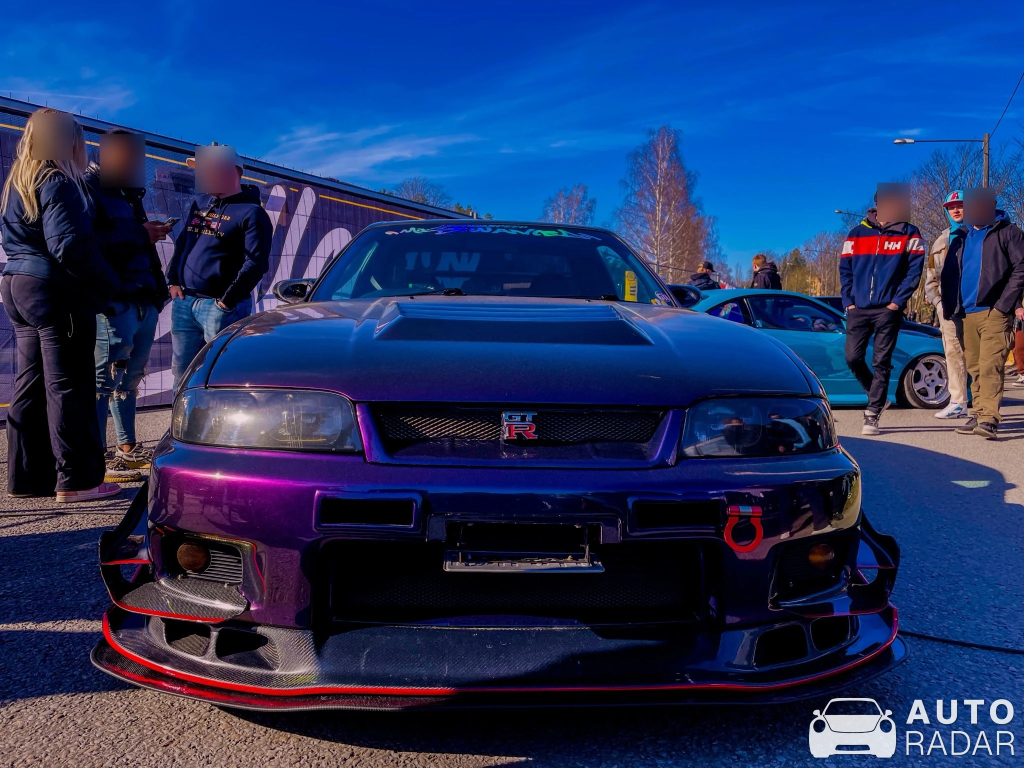 Nissan Skyline R33 GT-S4 spotted