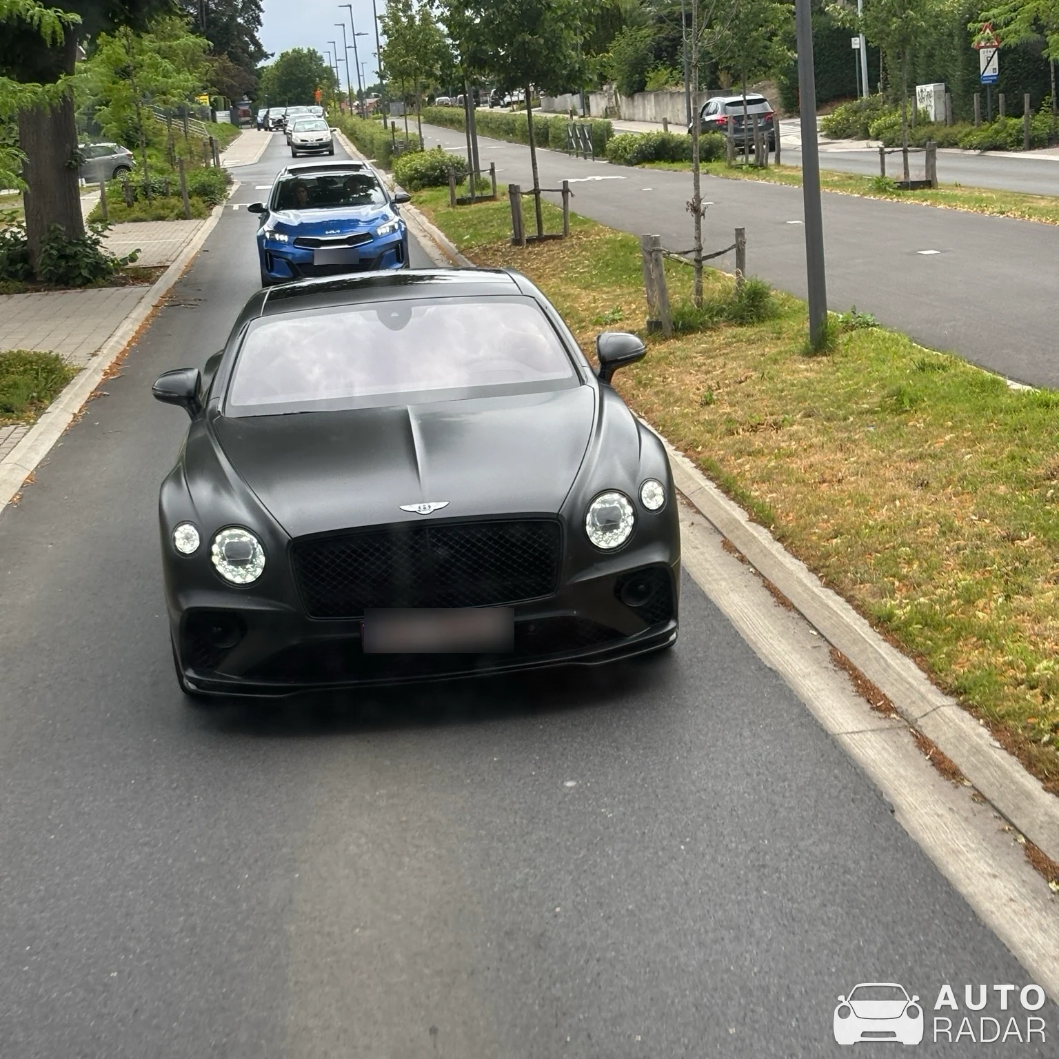 Bentley Continental GT V8 Concours Series spotted in Asse
