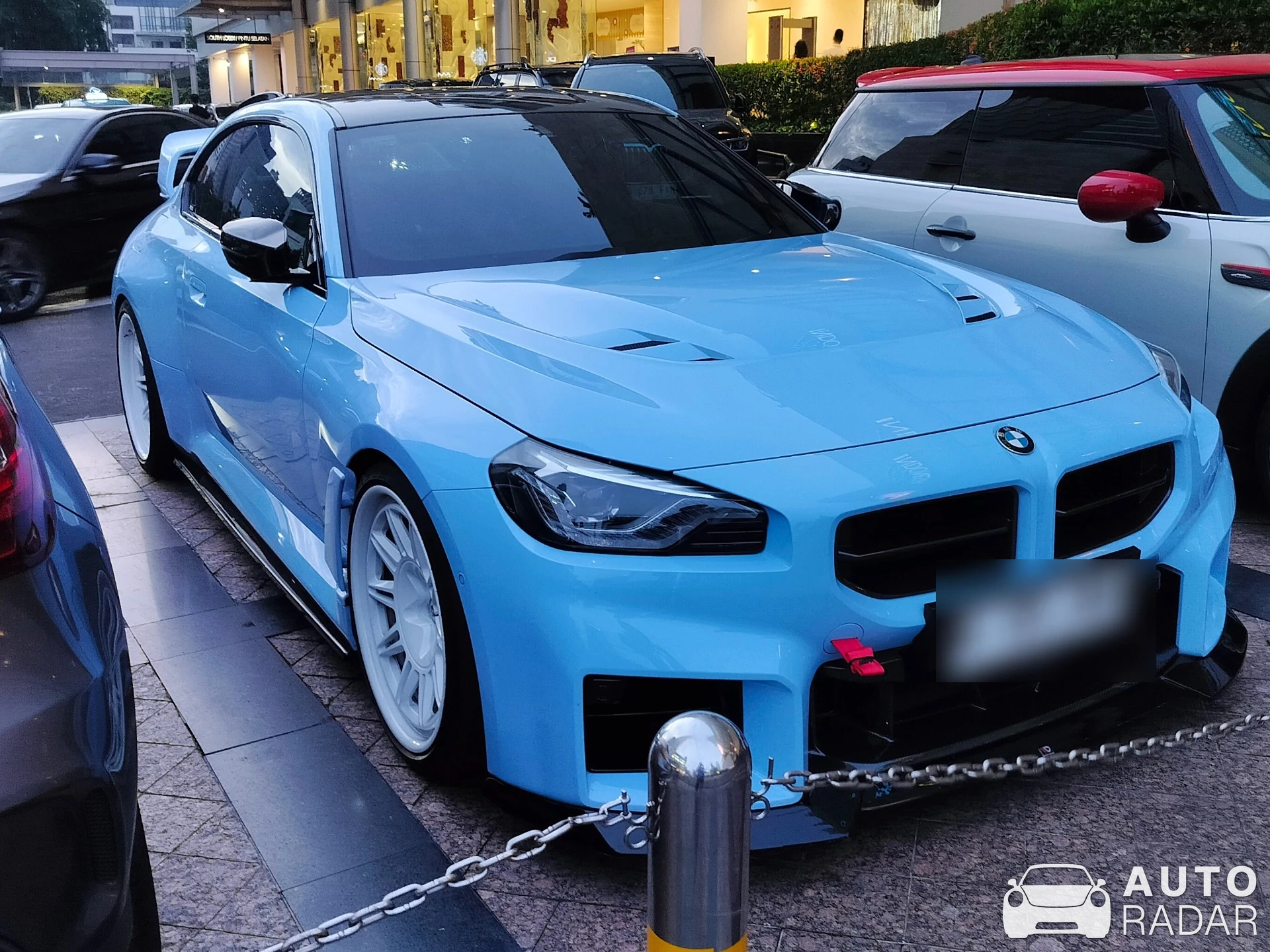 BMW M2 G87 Coupé spotted in Kota Jakarta Pusat, Indonesia
