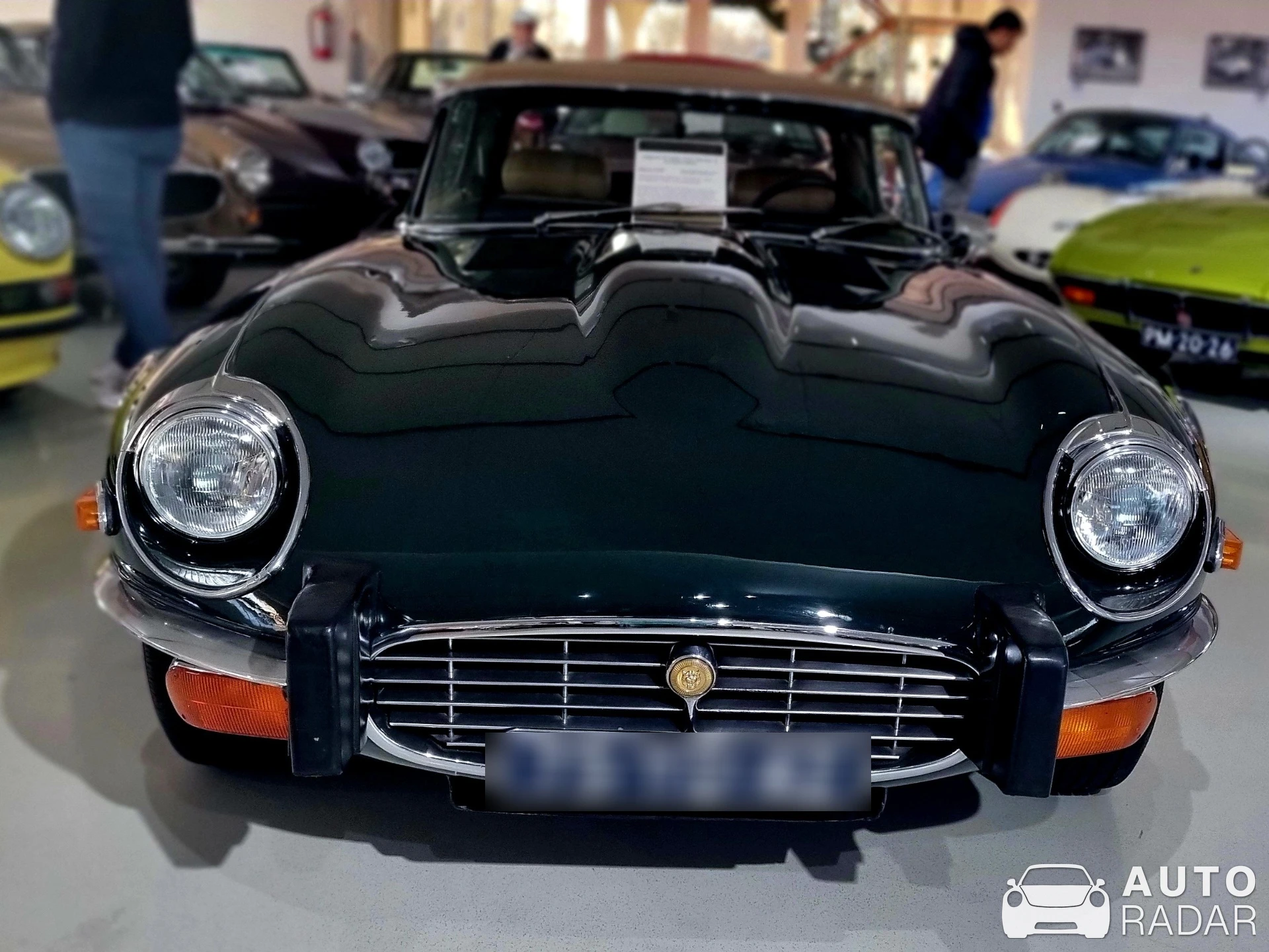 Jaguar E-Type spotted in Brummen, Netherlands