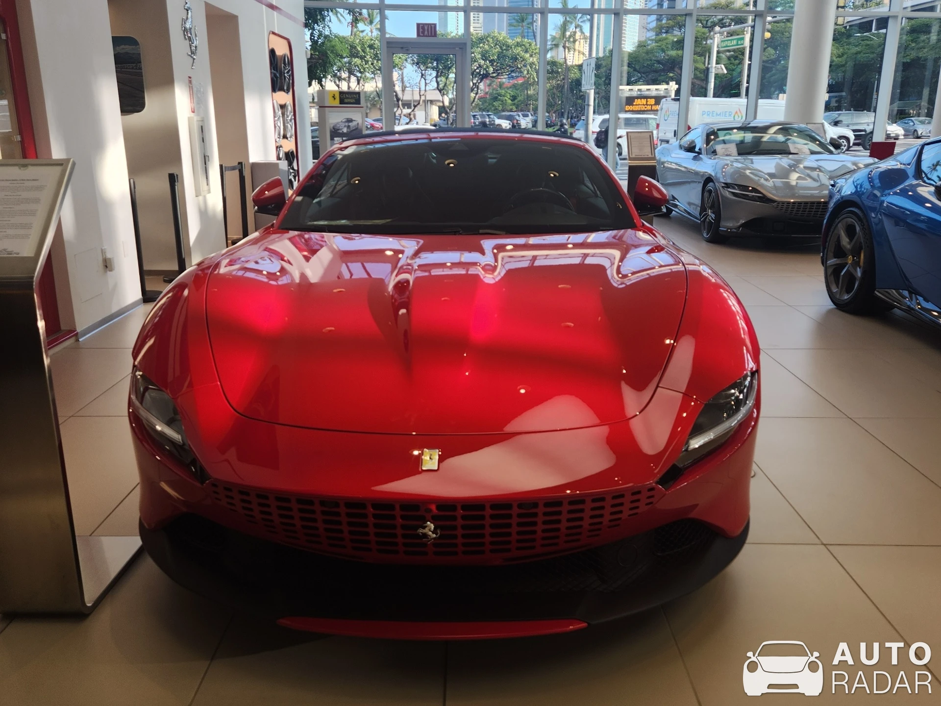 Ferrari Roma Spider spotted in Honolulu, United States