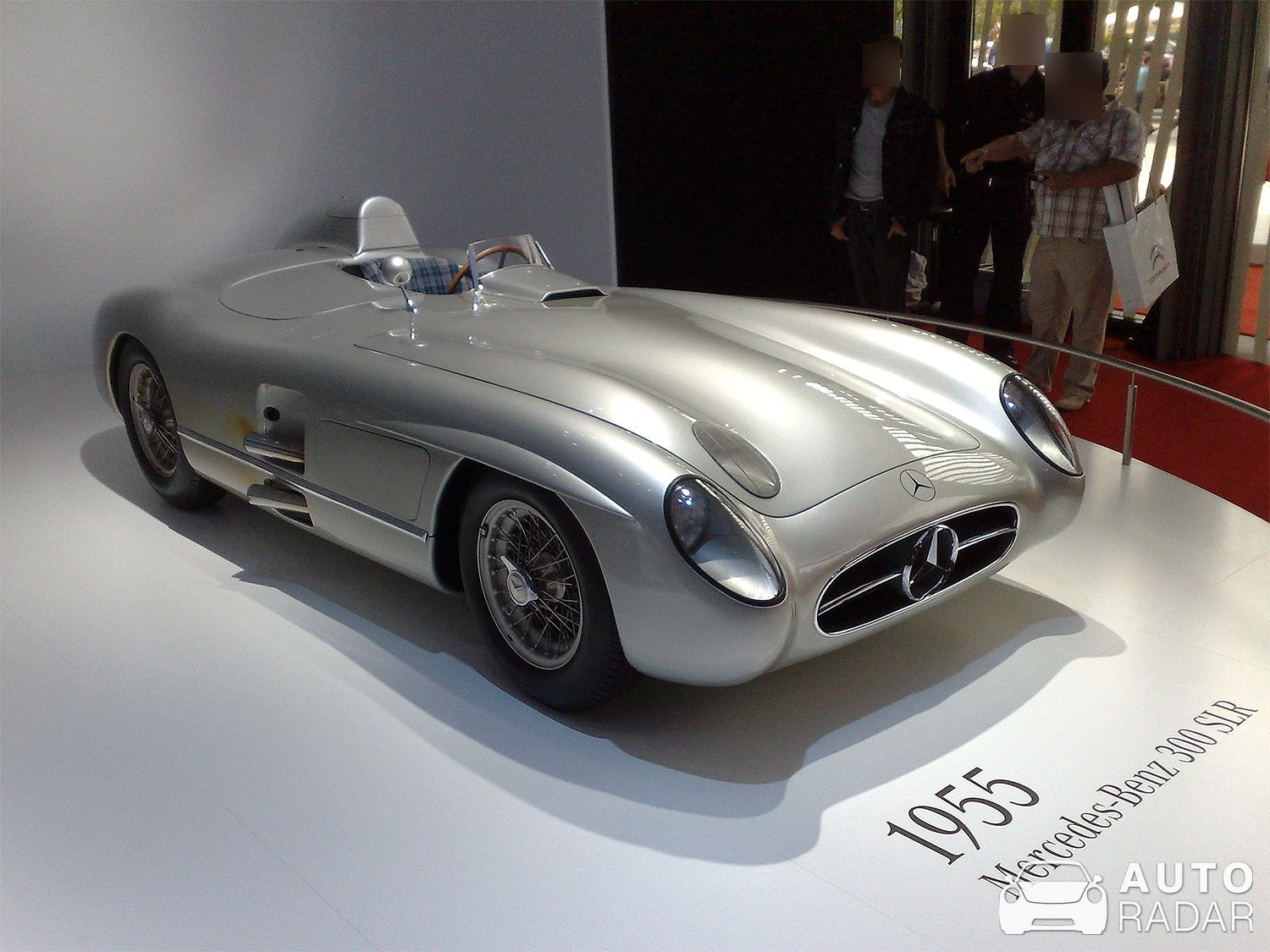 Mercedes-Benz 300SLR Rennsportwagen spotted in München