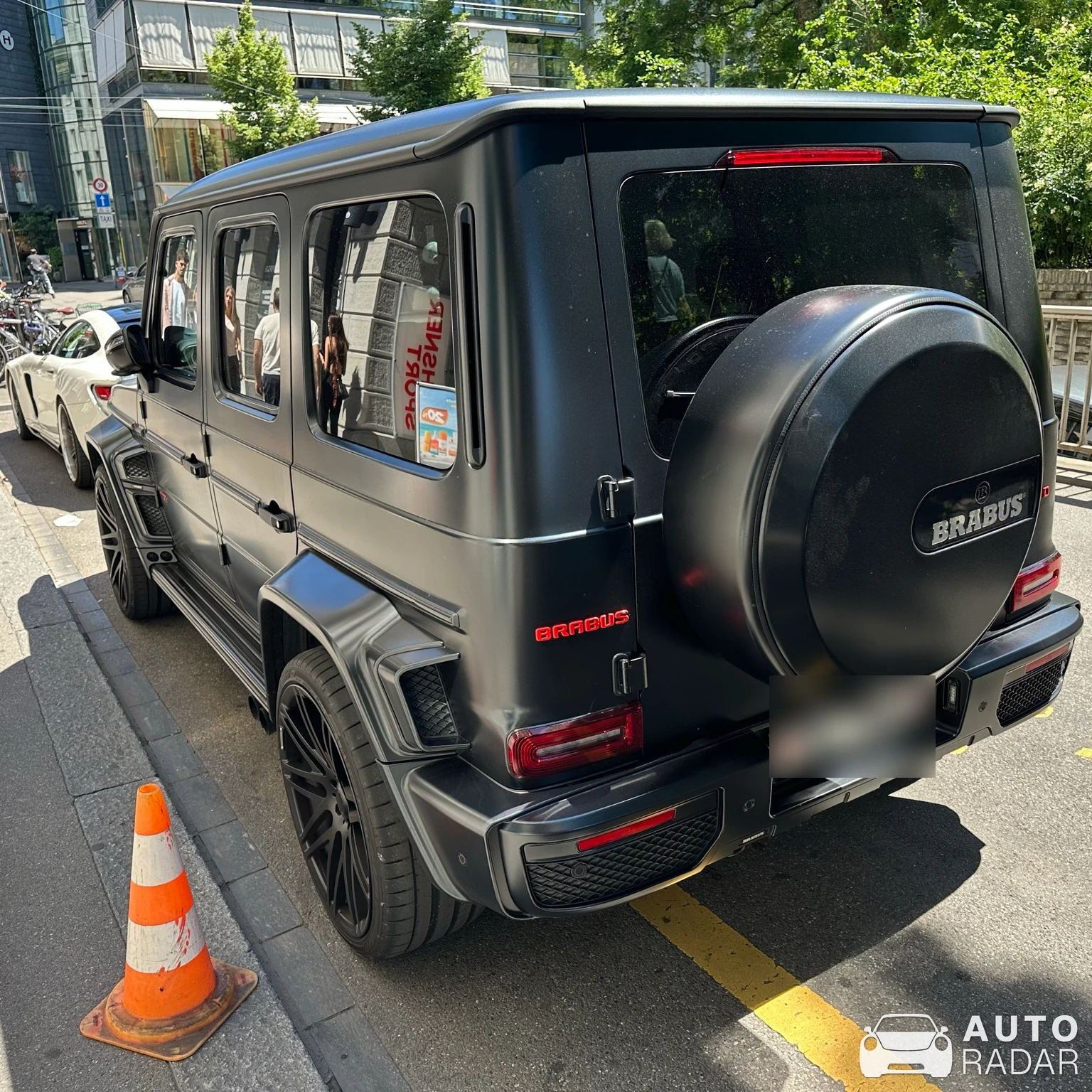 Mercedes-AMG Brabus G 700 Widestar spotted in Zürich
