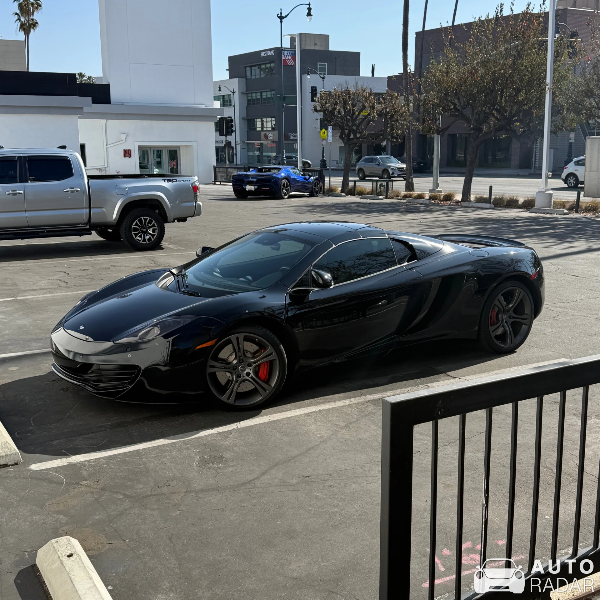McLaren 12C Spider spotted in Beverly Hills, United States