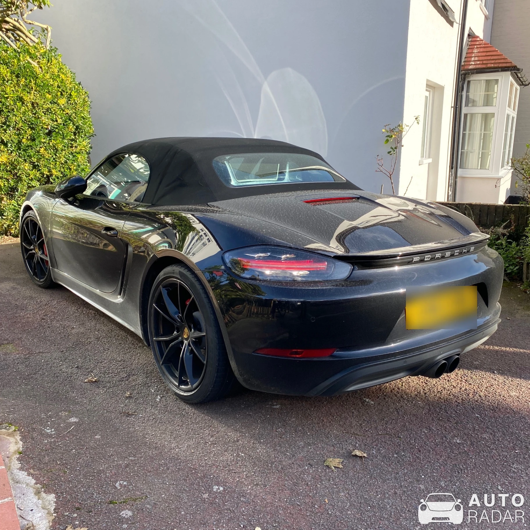 Porsche 718 Boxster spotted in Greater London, United Kingdom