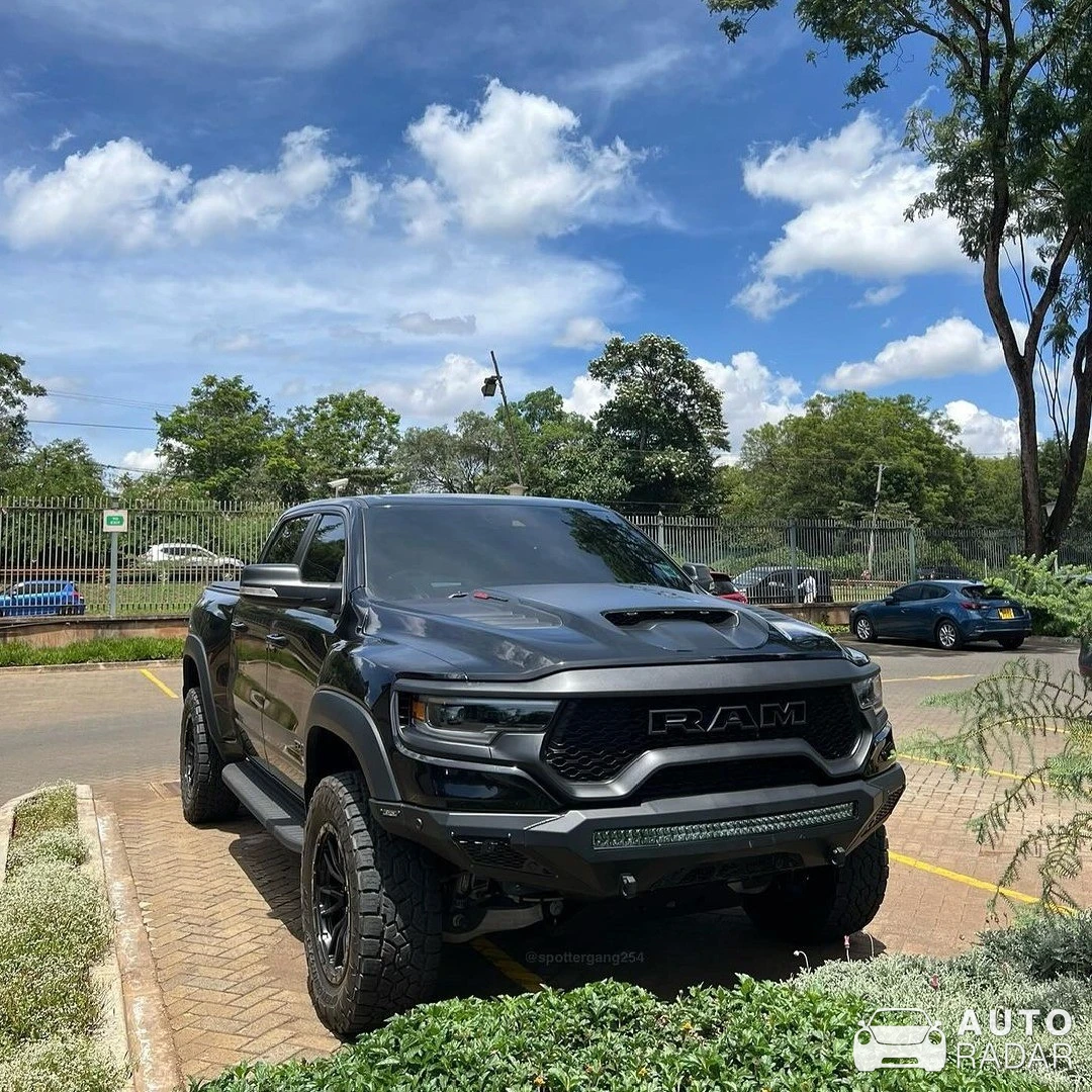Dodge RAM TRX spotted in Nairobi, Kenya