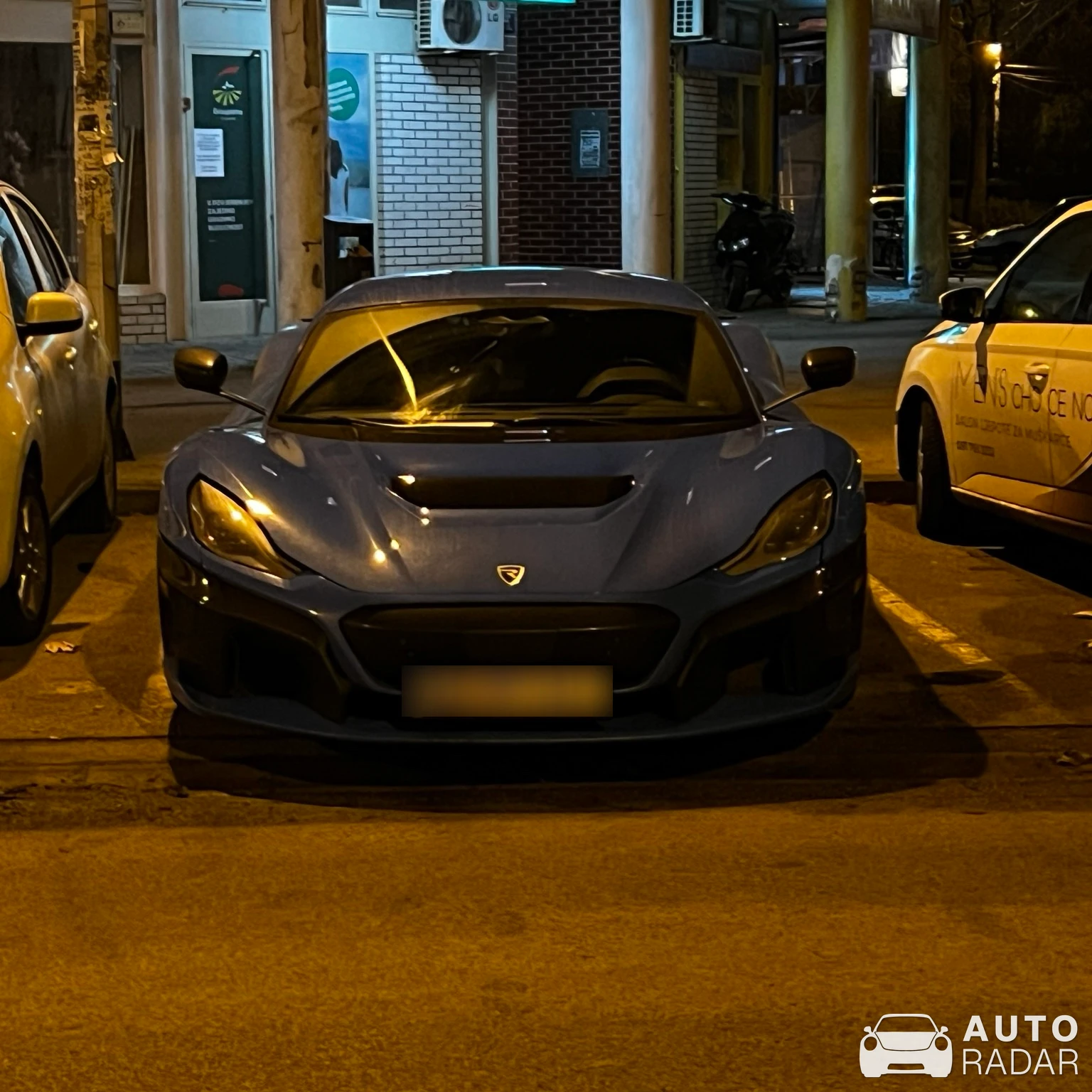 Rimac Nevera spotted in Zagreb, Croatia