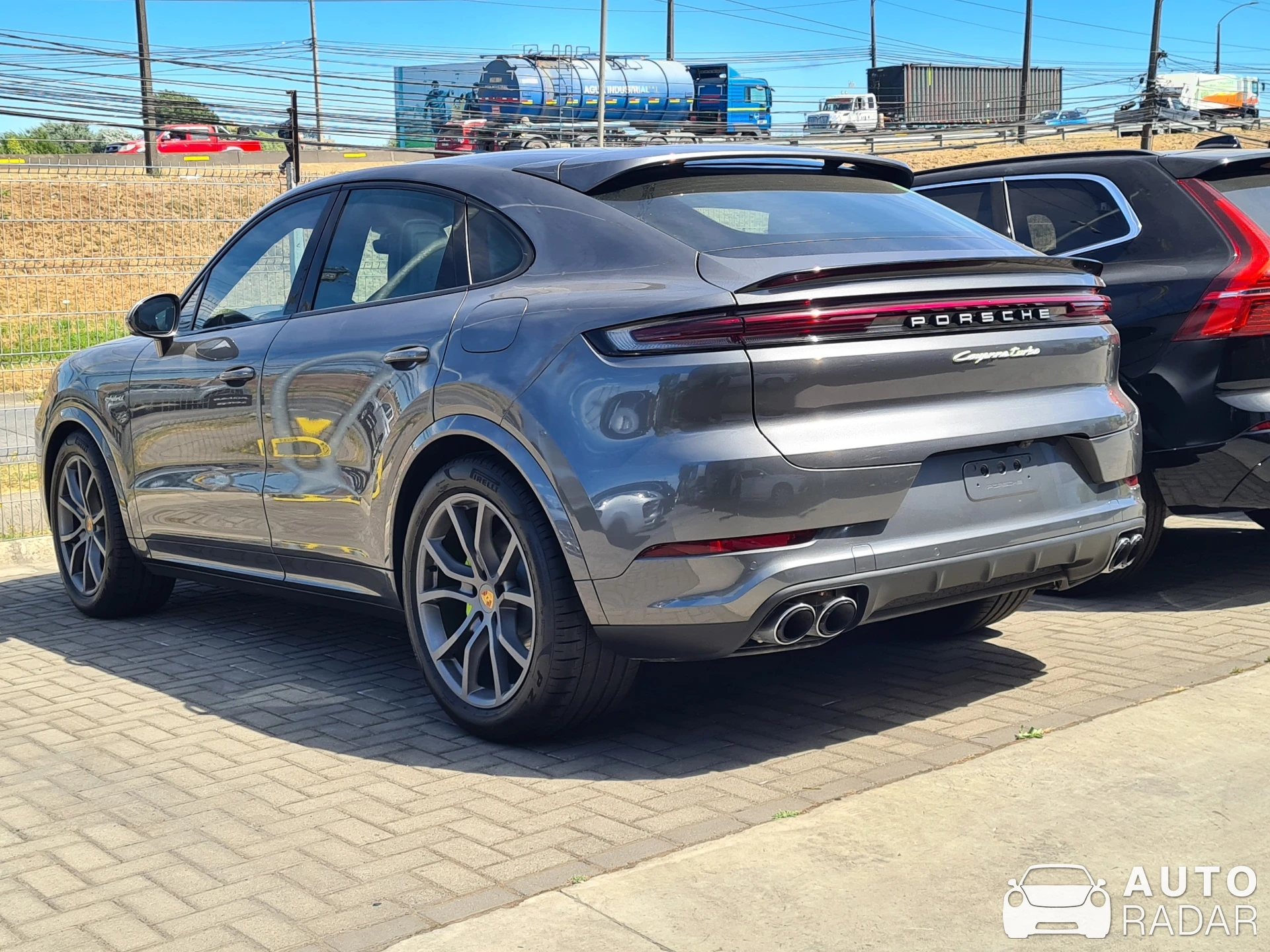 Porsche Cayenne Turbo spotted in Hualpén, Chile