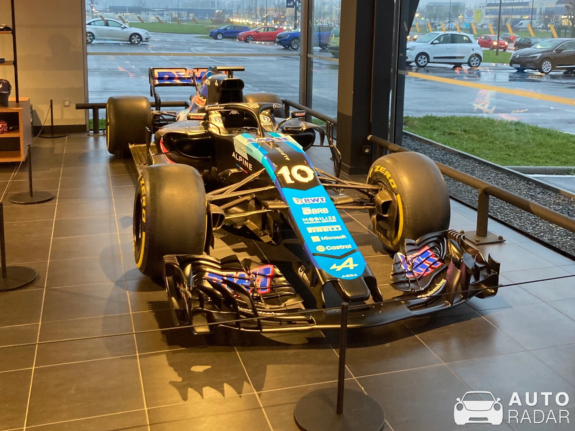 Renault RS19 spotted in Le Mans, France