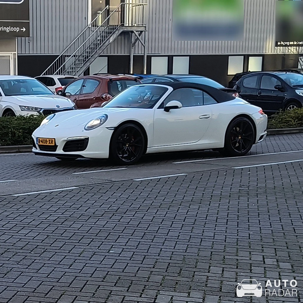Porsche 991 Carrera Cabriolet MkII spotted in Nieuwegein, Netherlands