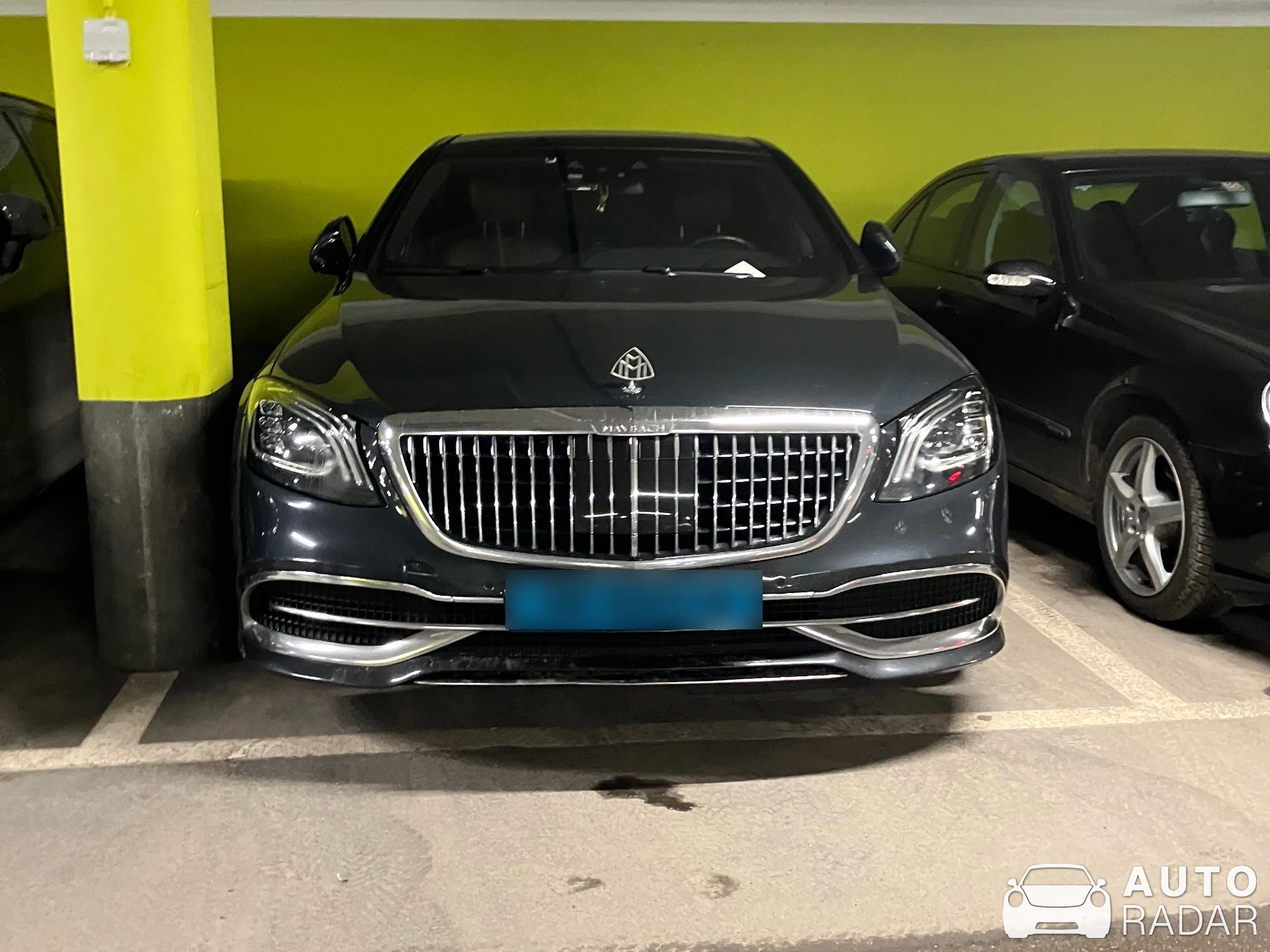 Mercedes-Maybach Brabus S 680 spotted in Davos