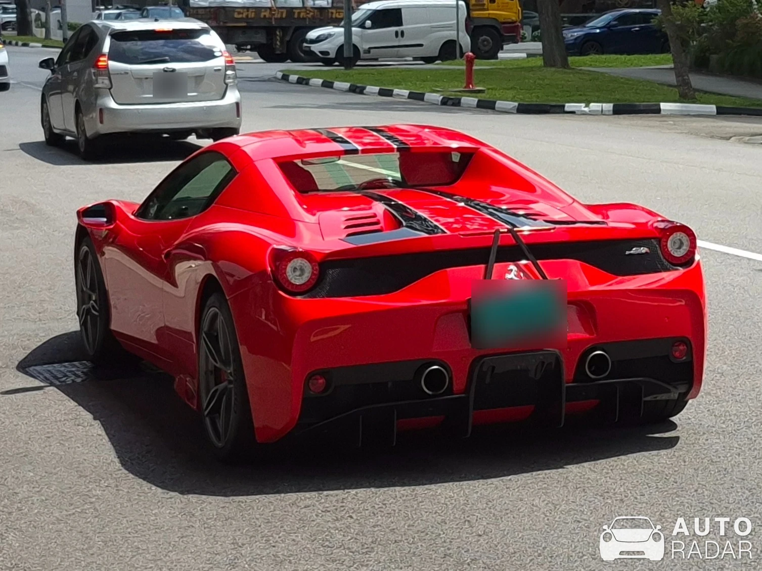 Ferrari 458 Speciale A spotted in Singapore, Singapore