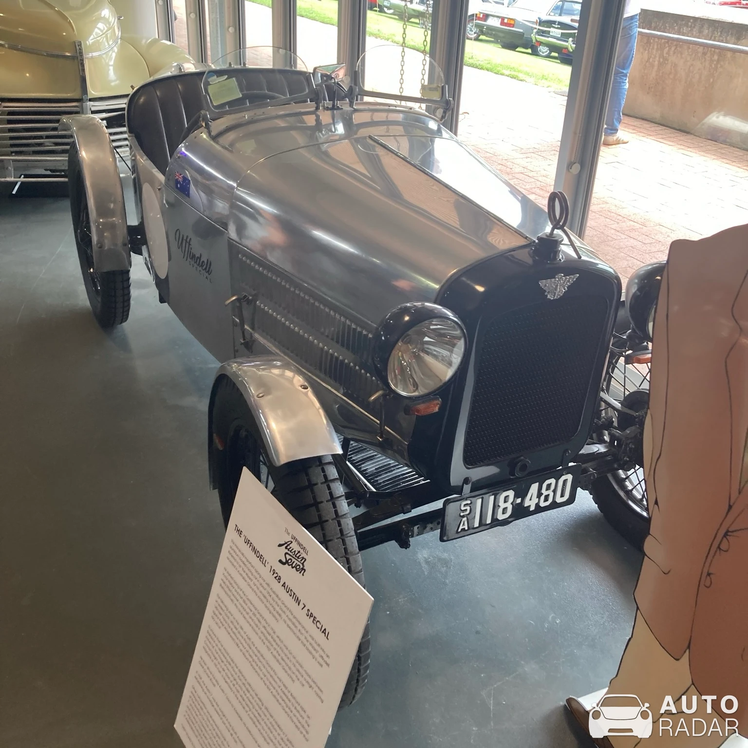Austin 7 Speedex spotted in Birdwood