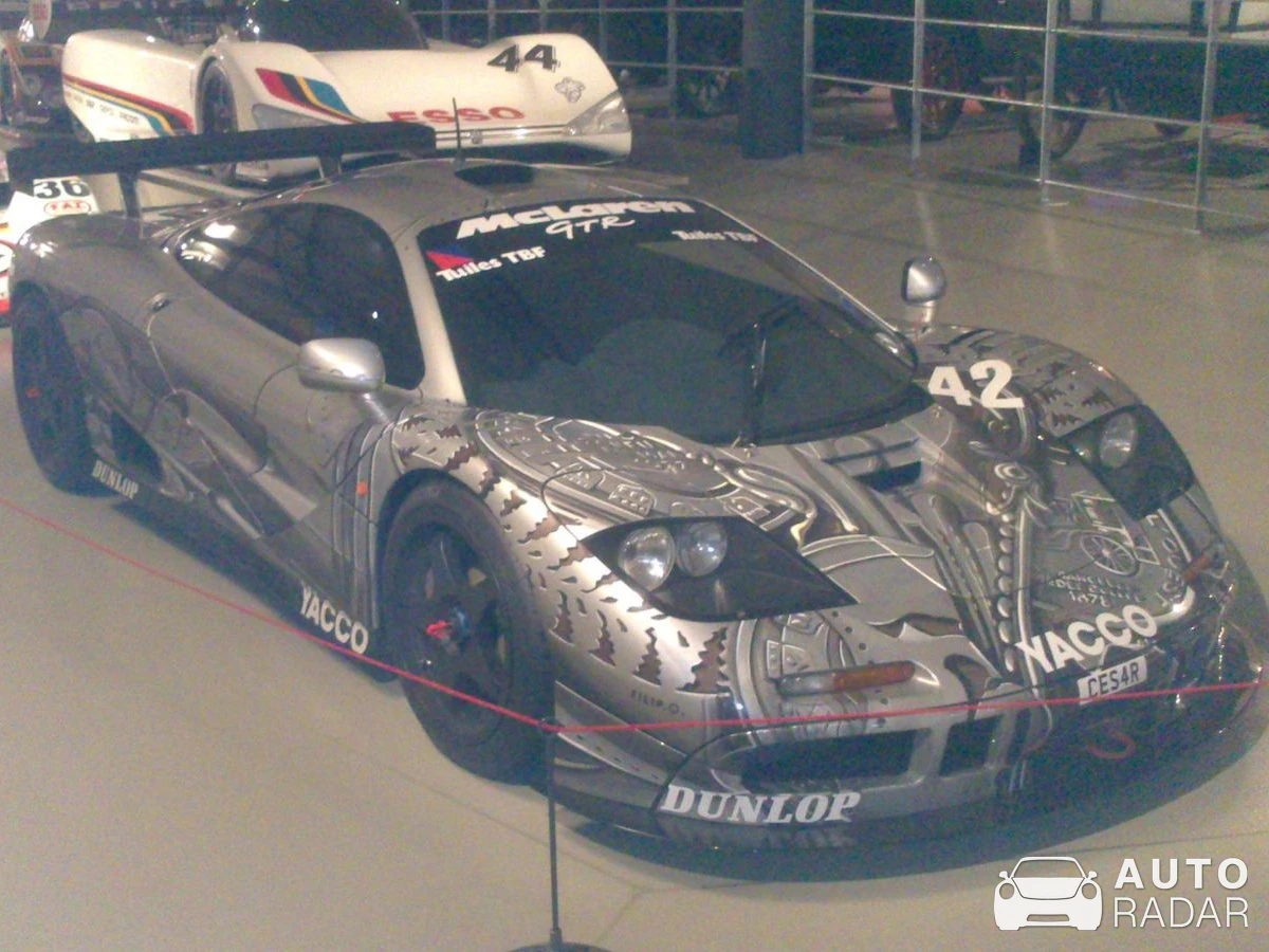 McLaren F1 GTR spotted in Le Mans, France